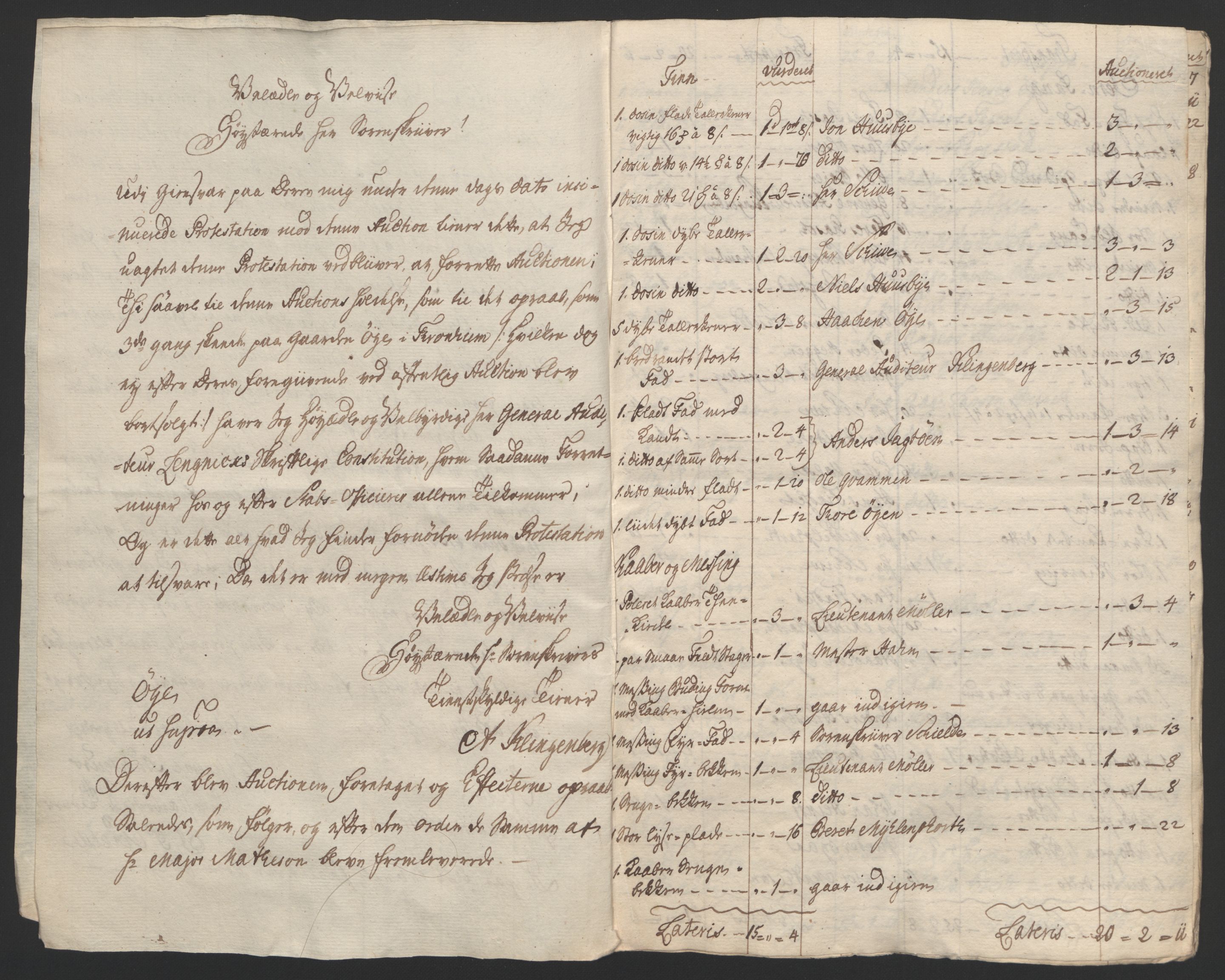 Forsvaret, Generalauditøren, AV/RA-RAFA-1772/F/Fj/Fja/L0022: --, 1733-1821, s. 299