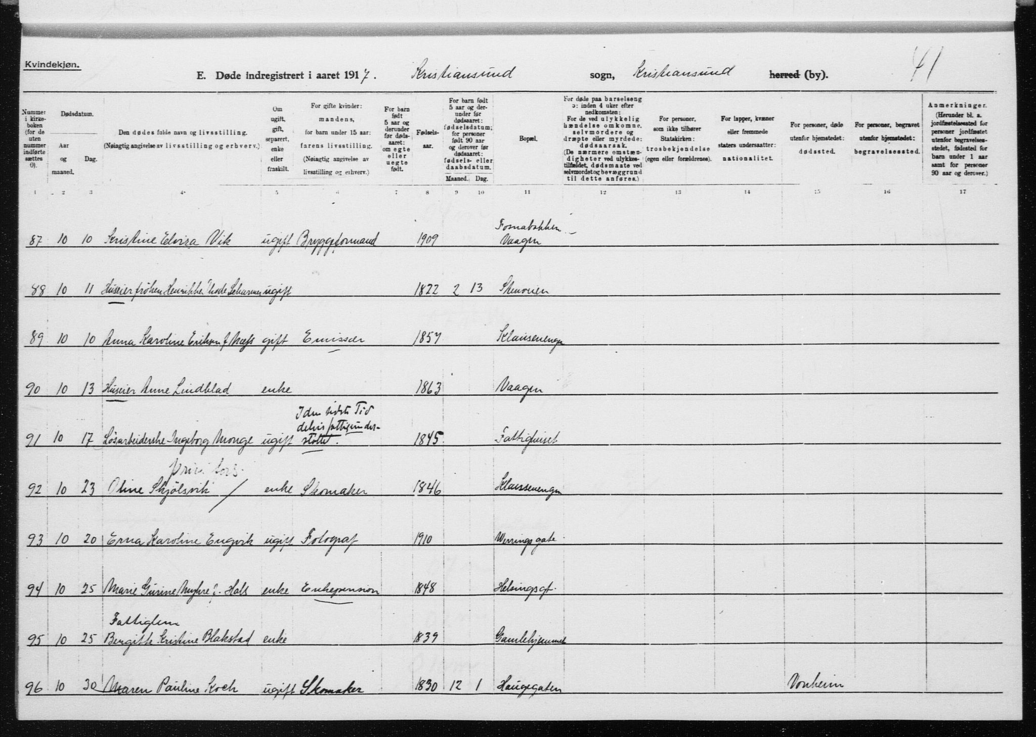 Ministerialprotokoller, klokkerbøker og fødselsregistre - Møre og Romsdal, AV/SAT-A-1454/572/L0863: Ministerialbok nr. 572D07, 1917-1935