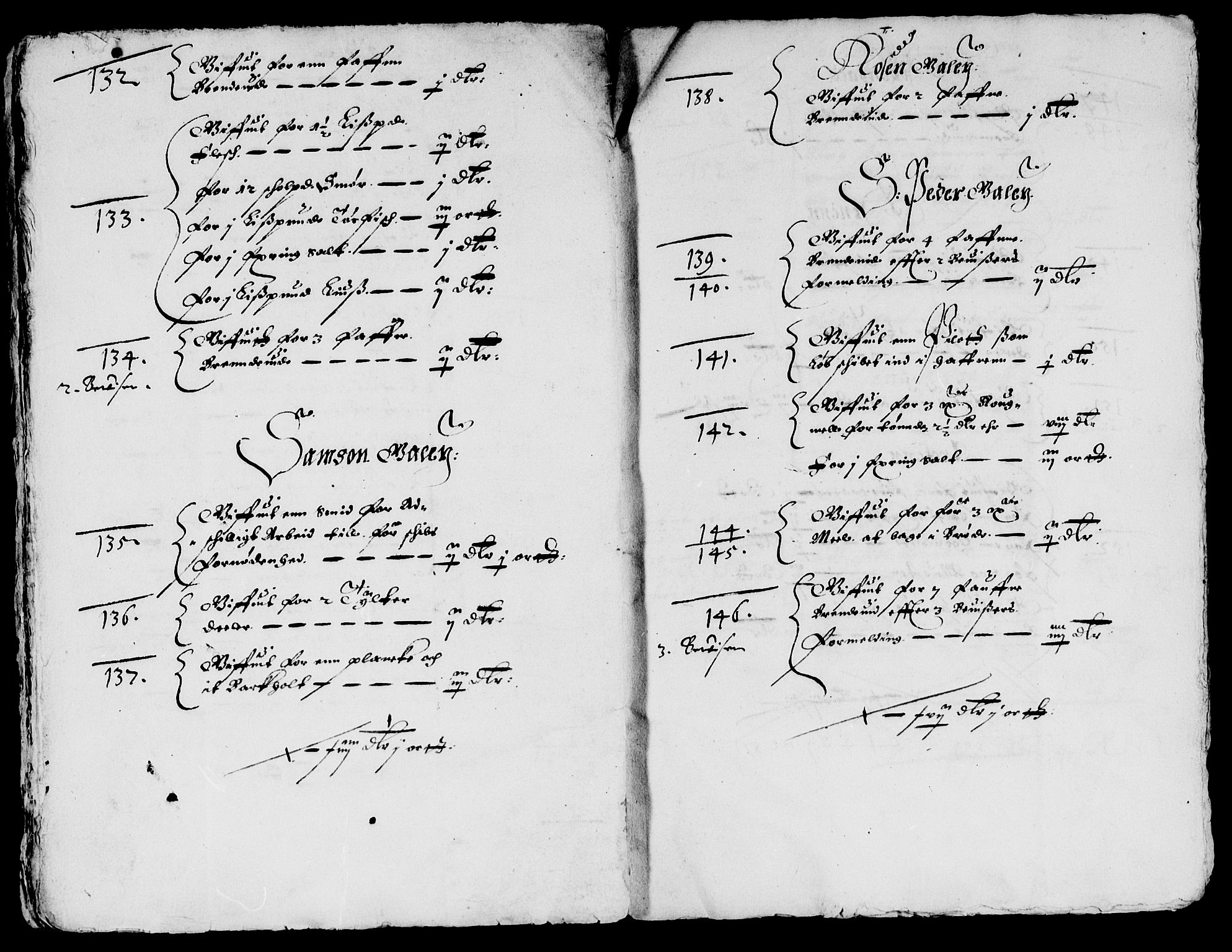 Rentekammeret inntil 1814, Reviderte regnskaper, Lensregnskaper, AV/RA-EA-5023/R/Rb/Rbq/L0025: Nedenes len. Mandals len. Råbyggelag., 1636-1637