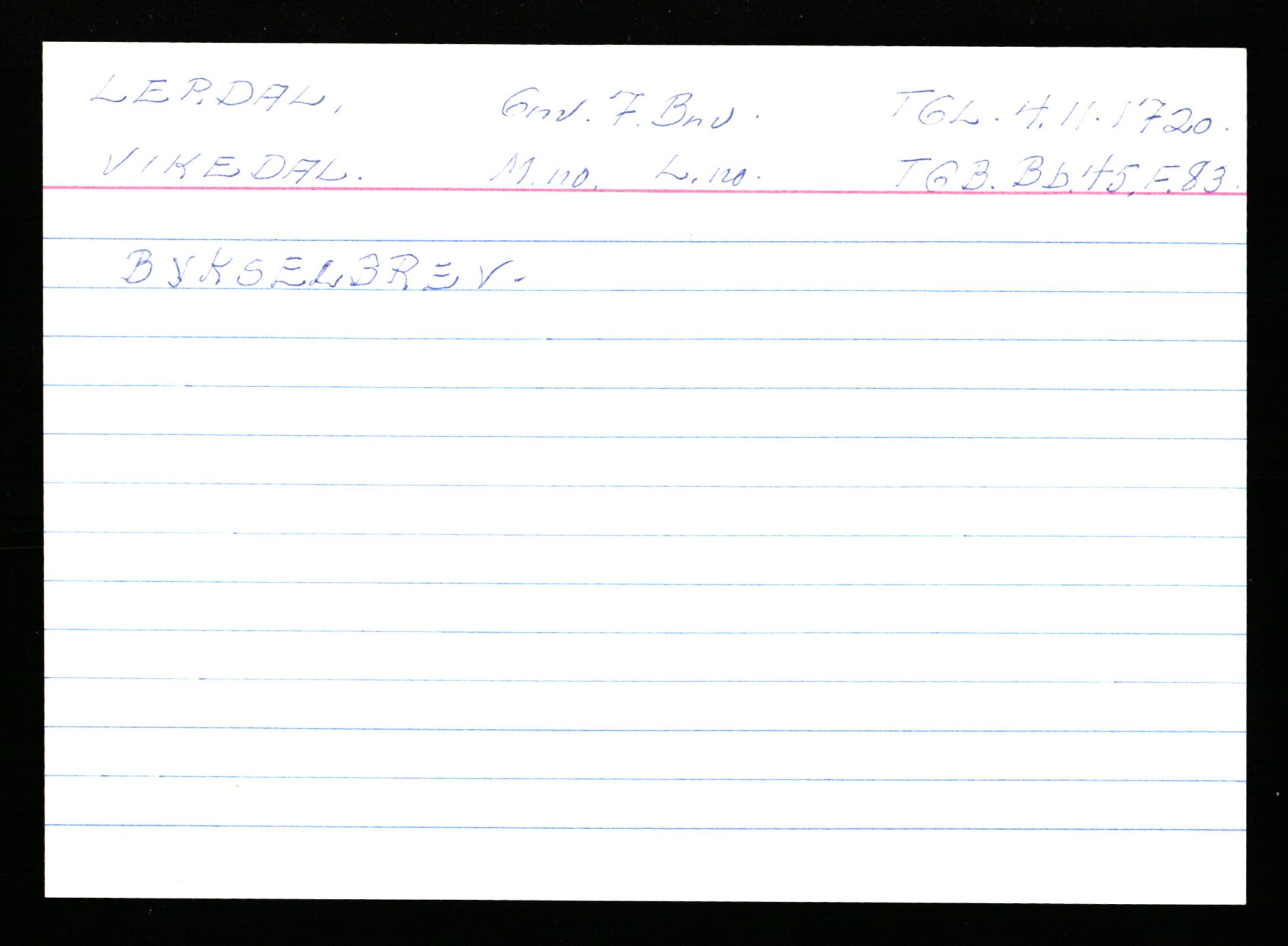 Statsarkivet i Stavanger, AV/SAST-A-101971/03/Y/Ym/L0035: Åstedskort sortert etter gårdsnavn: Leiranger - Lindanger, 1600-1950, s. 131