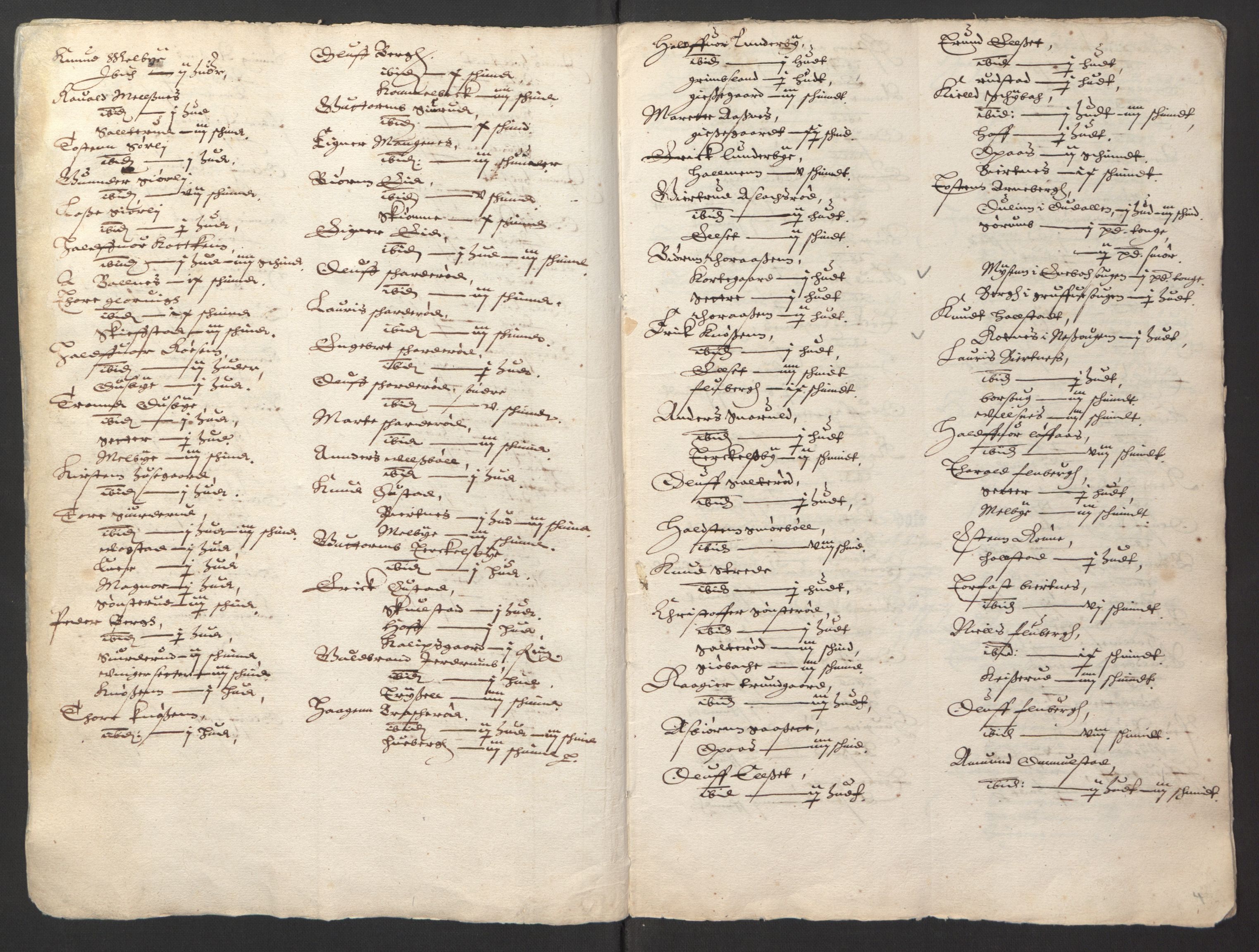 Stattholderembetet 1572-1771, AV/RA-EA-2870/Ek/L0008/0002: Jordebøker til utlikning av rosstjeneste 1624-1626: / Odelsjordebøker for Akershus len, 1624-1626, s. 25