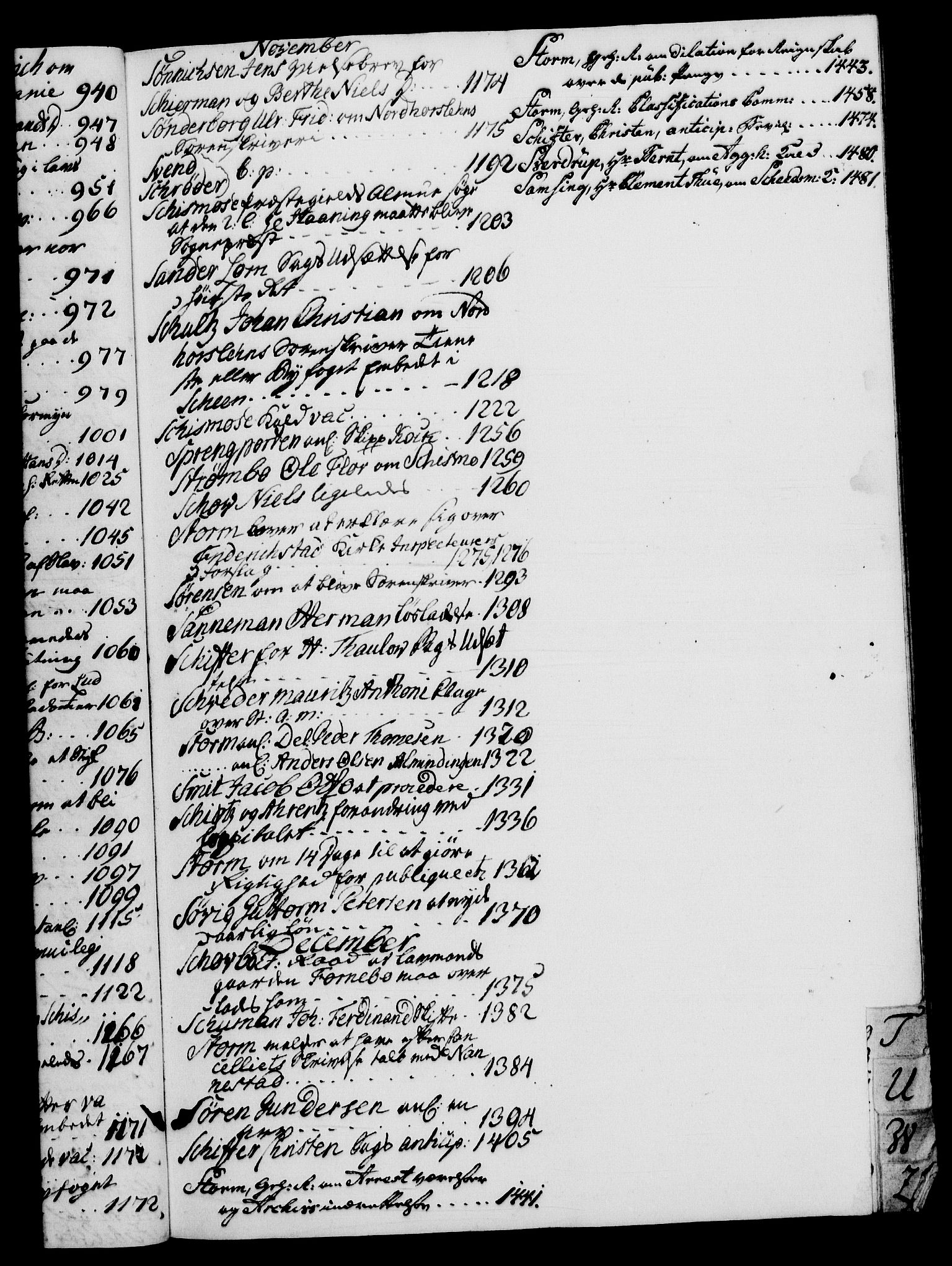 Danske Kanselli 1572-1799, AV/RA-EA-3023/I/Ia/L0001: 3. departements journal, 1771