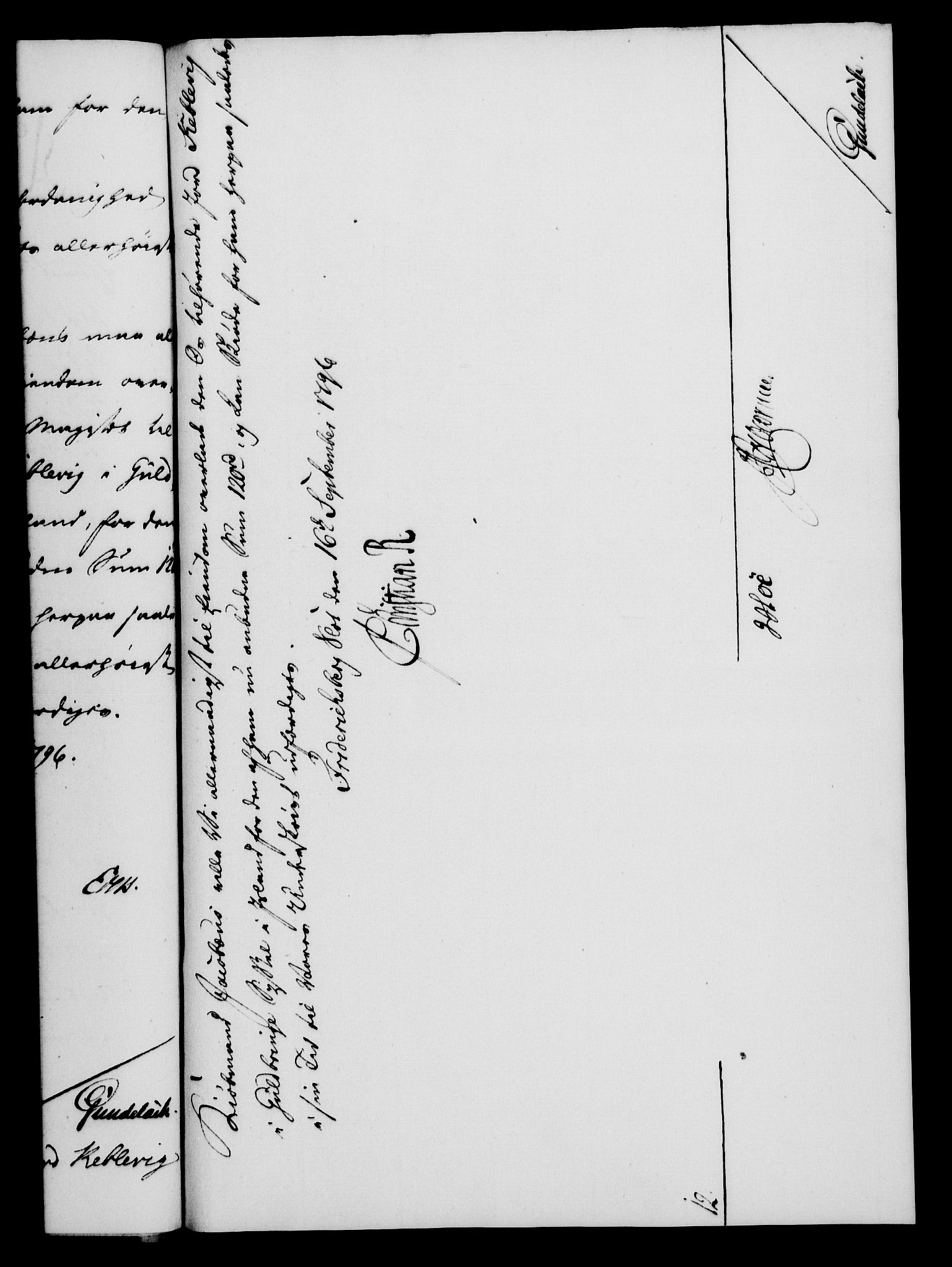 Rentekammeret, Kammerkanselliet, RA/EA-3111/G/Gf/Gfa/L0078: Norsk relasjons- og resolusjonsprotokoll (merket RK 52.78), 1796, s. 364