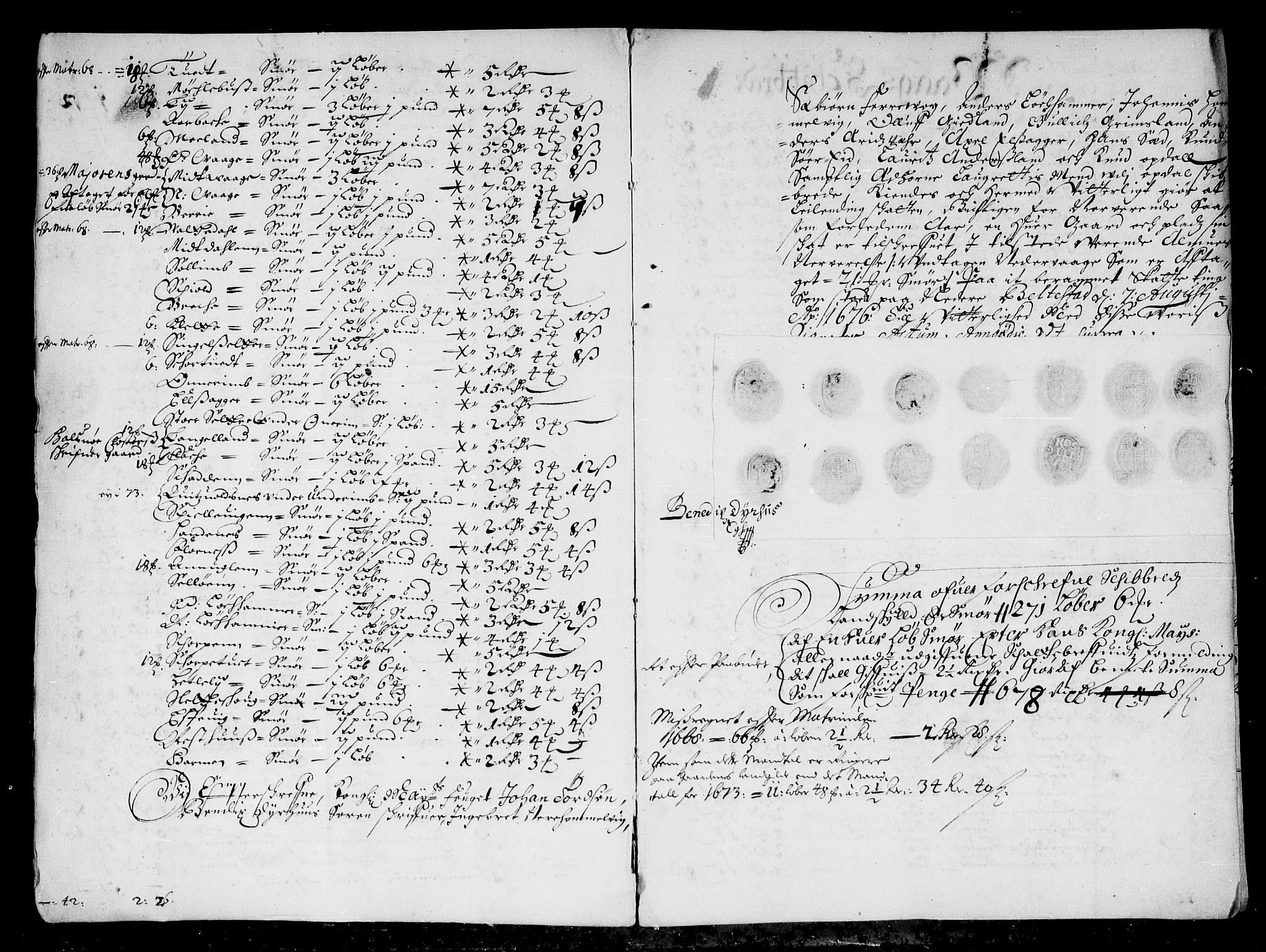 Rentekammeret inntil 1814, Reviderte regnskaper, Stiftamtstueregnskaper, Bergen stiftamt, AV/RA-EA-6043/R/Rc/L0043: Bergen stiftamt, 1675-1676