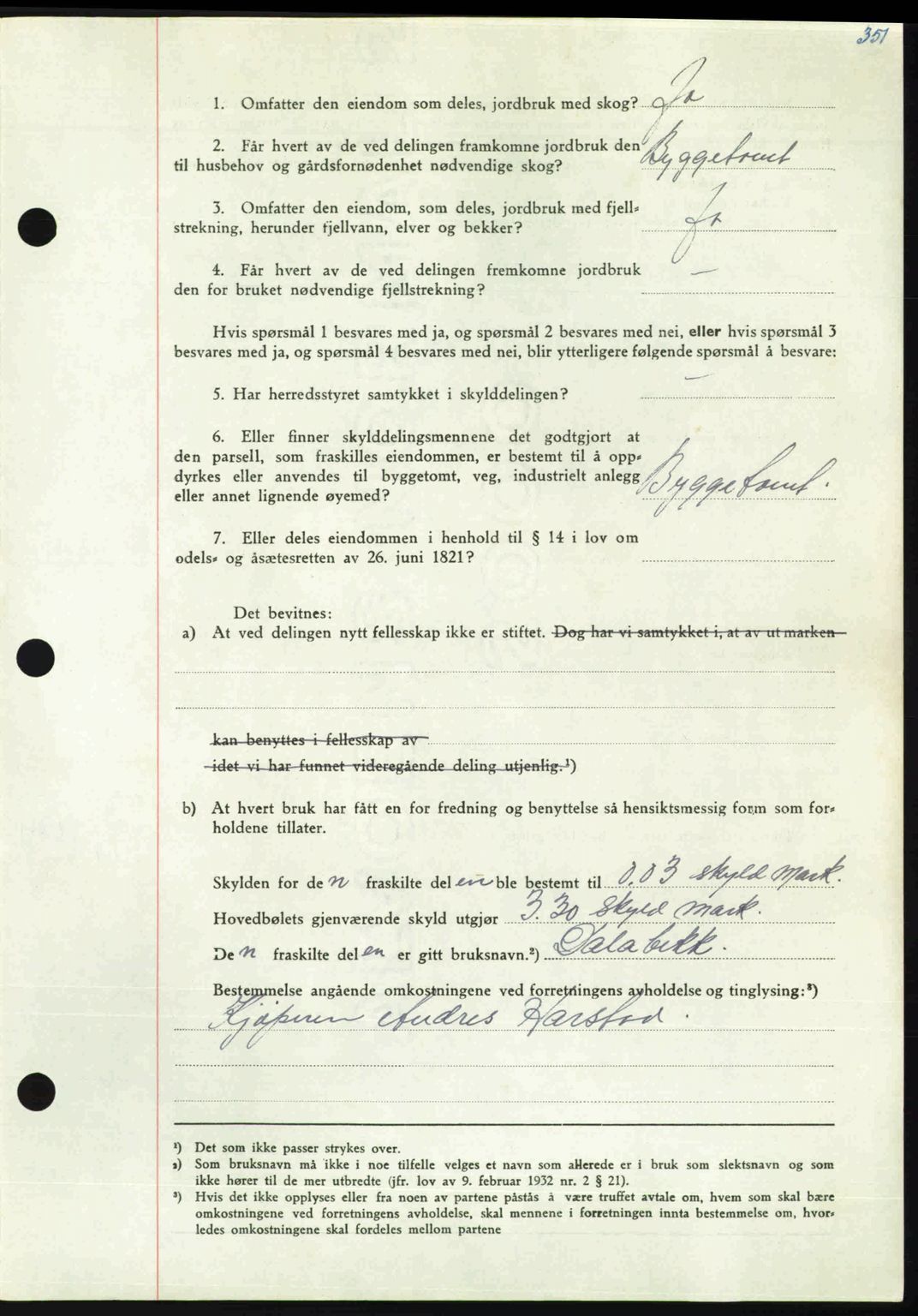 Nordmøre sorenskriveri, AV/SAT-A-4132/1/2/2Ca: Pantebok nr. A110, 1948-1949, Dagboknr: 34/1949