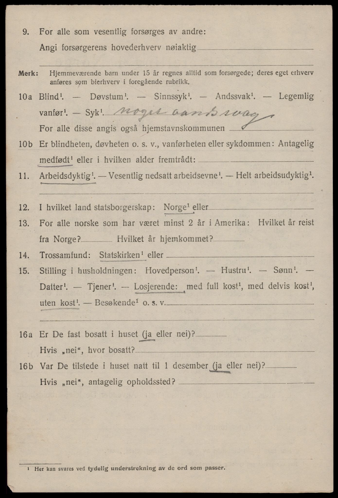SAST, Folketelling 1920 for 1101 Egersund ladested, 1920, s. 7915