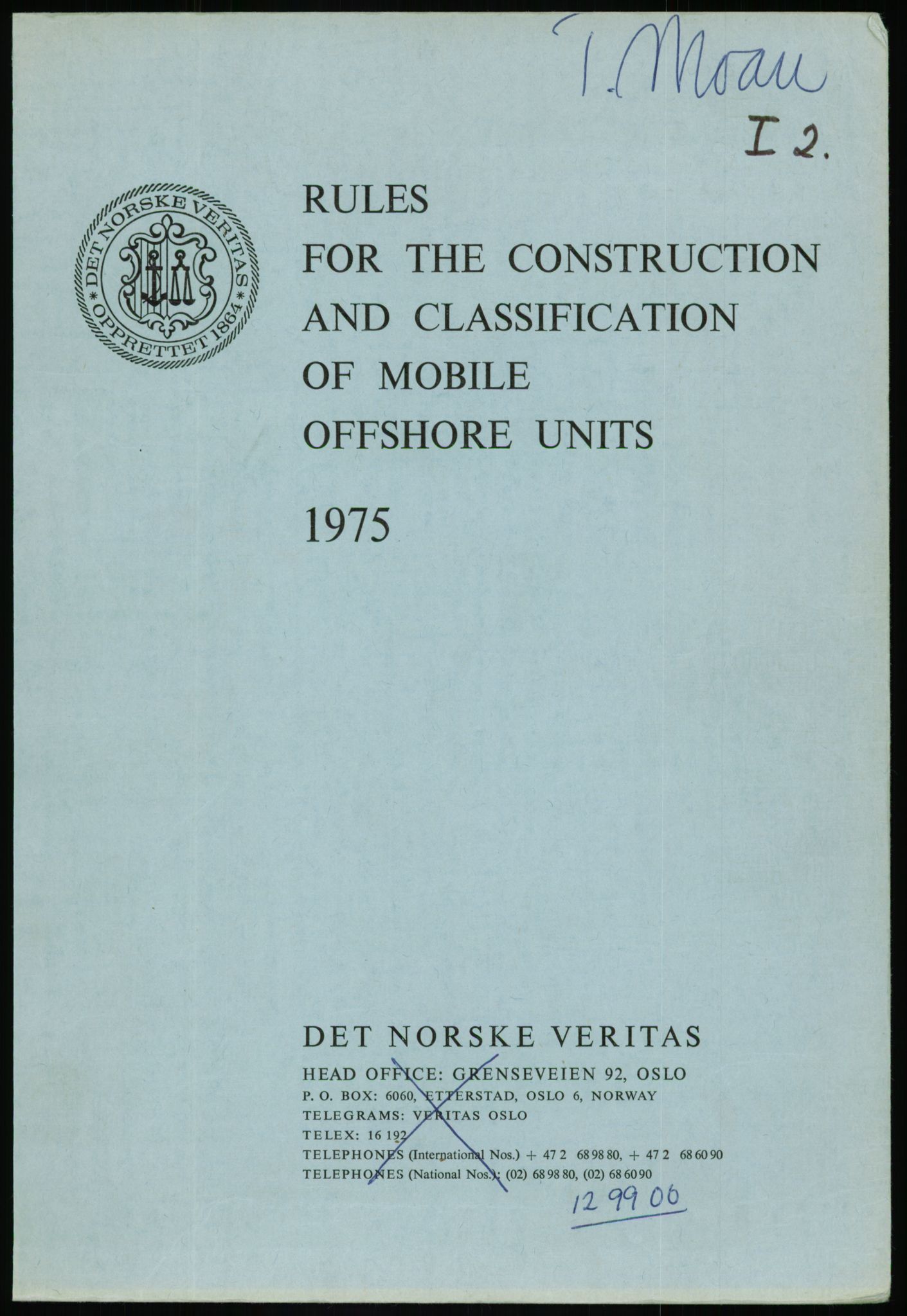 Justisdepartementet, Granskningskommisjonen ved Alexander Kielland-ulykken 27.3.1980, RA/S-1165/D/L0002: I Det norske Veritas (I1-I5, I7-I11, I14-I17, I21-I28, I30-I31)/B Stavanger Drilling A/S (B4), 1980-1981, s. 377