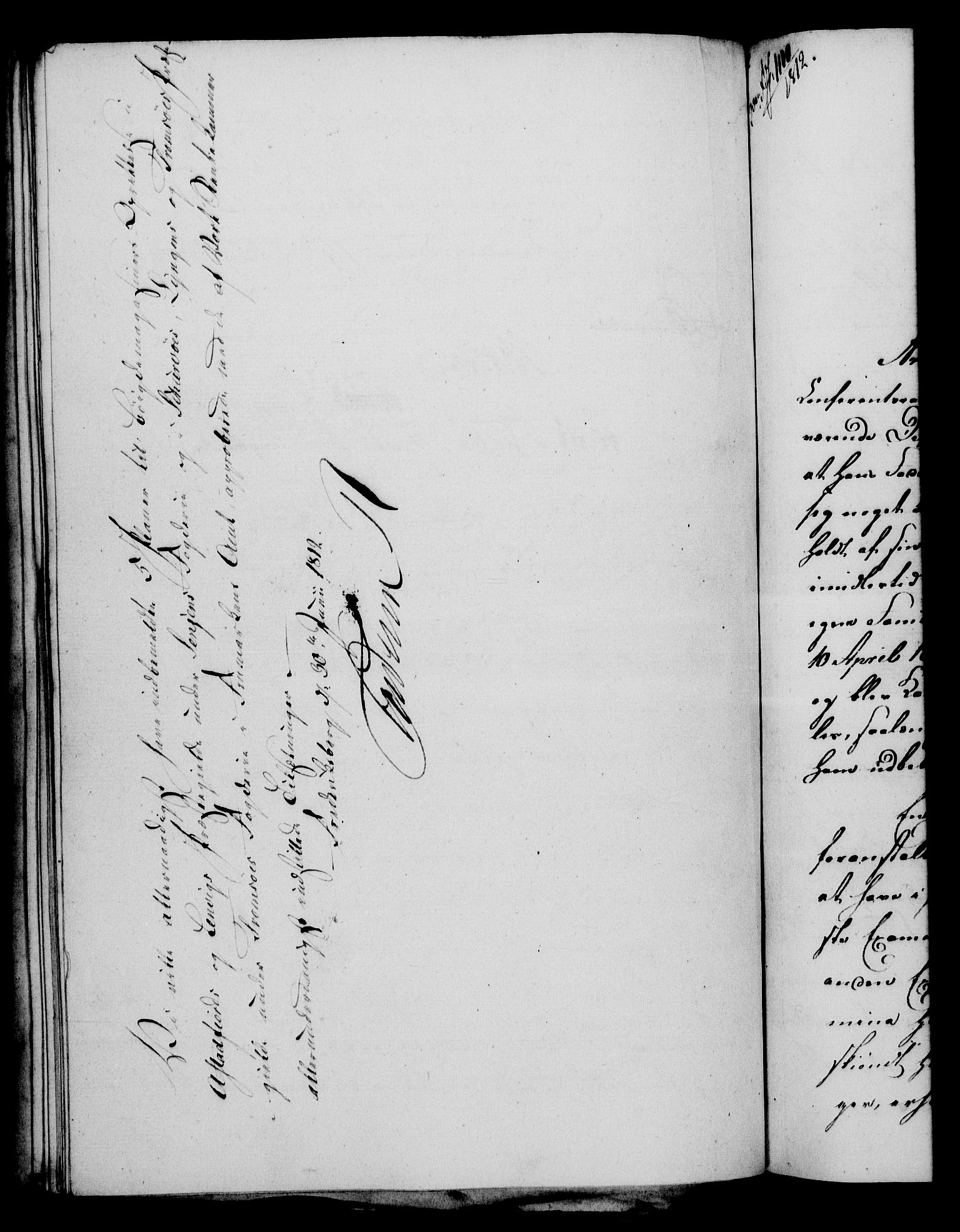 Rentekammeret, Kammerkanselliet, RA/EA-3111/G/Gf/Gfa/L0094: Norsk relasjons- og resolusjonsprotokoll (merket RK 52.94), 1812, s. 304