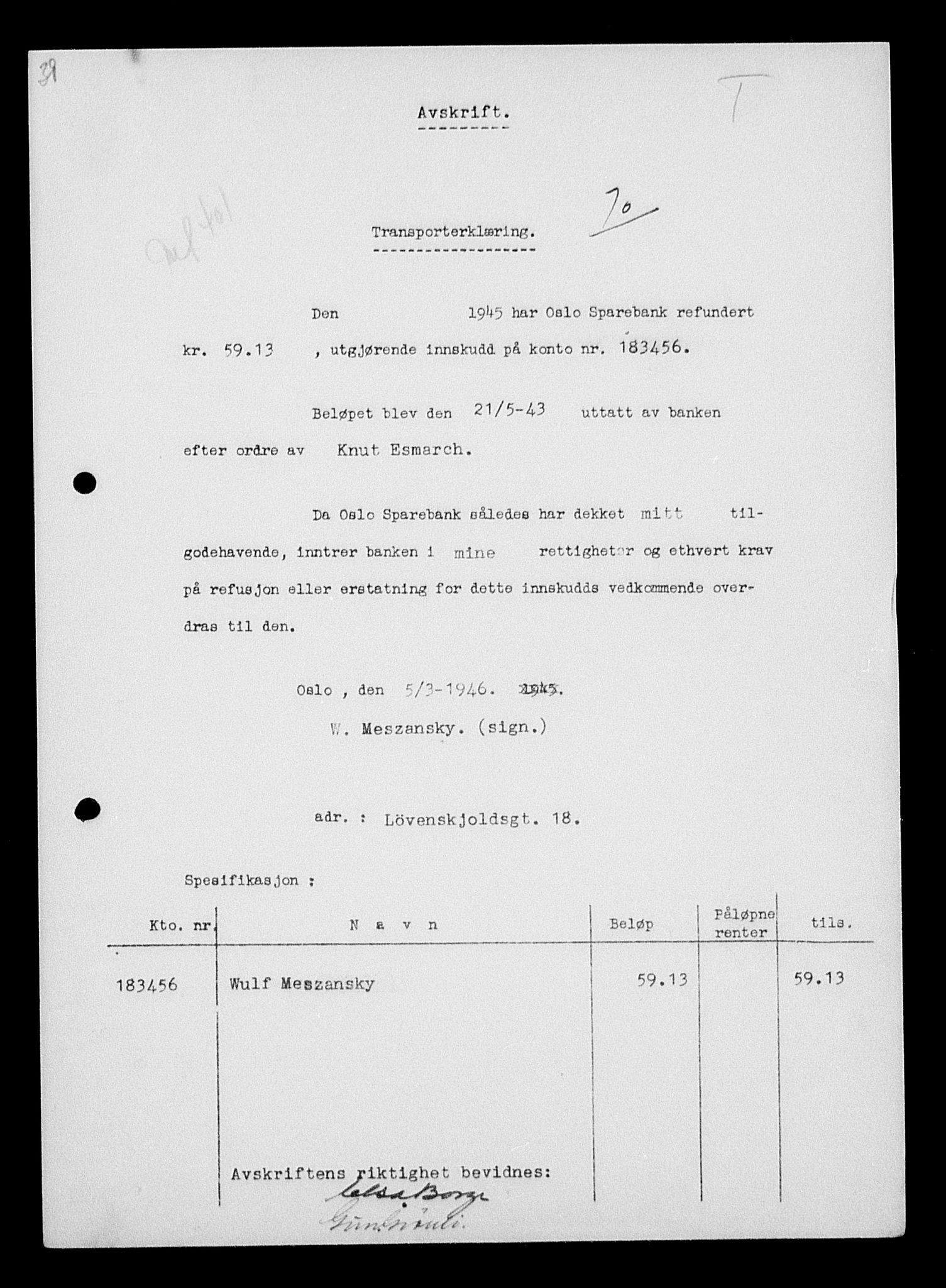 Justisdepartementet, Tilbakeføringskontoret for inndratte formuer, AV/RA-S-1564/H/Hc/Hcc/L0964: --, 1945-1947, s. 583