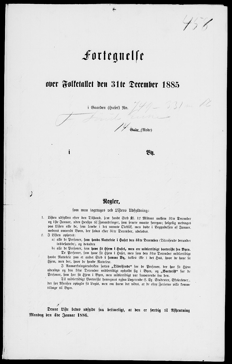RA, Folketelling 1885 for 0101 Fredrikshald kjøpstad, 1885, s. 1028