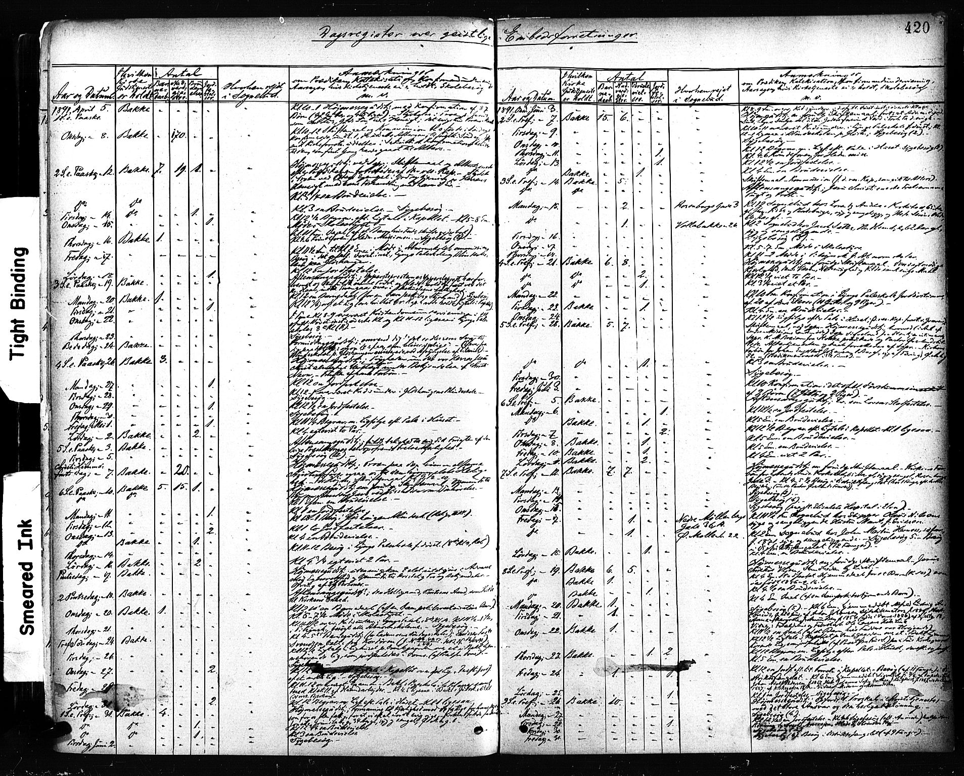 Ministerialprotokoller, klokkerbøker og fødselsregistre - Sør-Trøndelag, SAT/A-1456/604/L0189: Ministerialbok nr. 604A10, 1878-1892, s. 420
