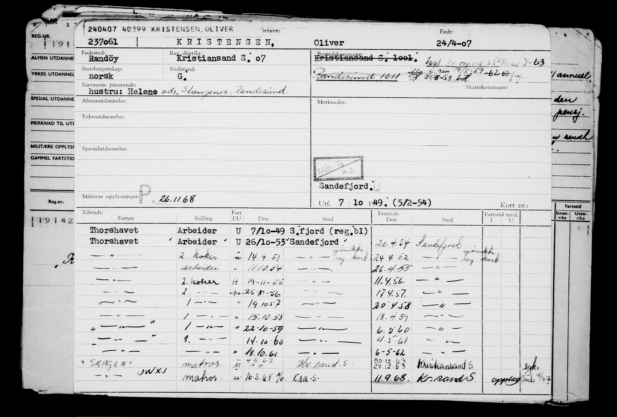 Direktoratet for sjømenn, AV/RA-S-3545/G/Gb/L0070: Hovedkort, 1907, s. 677