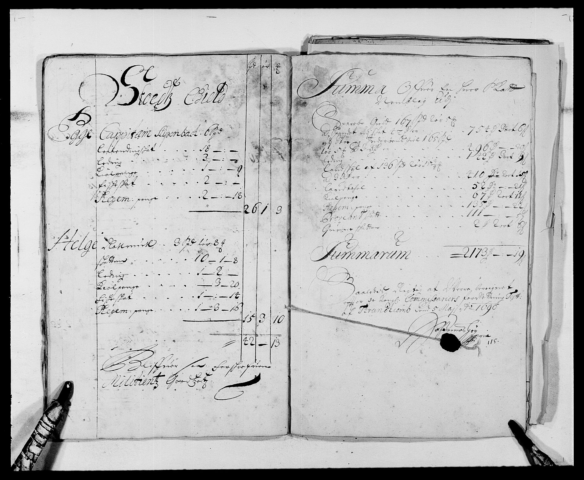 Rentekammeret inntil 1814, Reviderte regnskaper, Fogderegnskap, AV/RA-EA-4092/R63/L4306: Fogderegnskap Inderøy, 1687-1689, s. 502