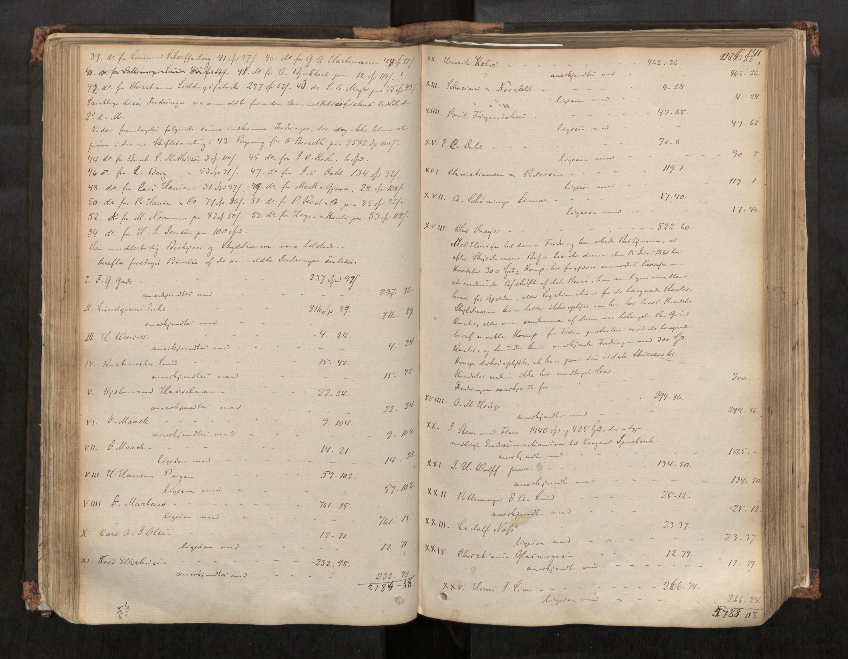Vesterålen sorenskriveri, AV/SAT-A-4180/1/3/3B/L0002: Skiftebehandlingsprotokoll, 1872-1884, s. 141