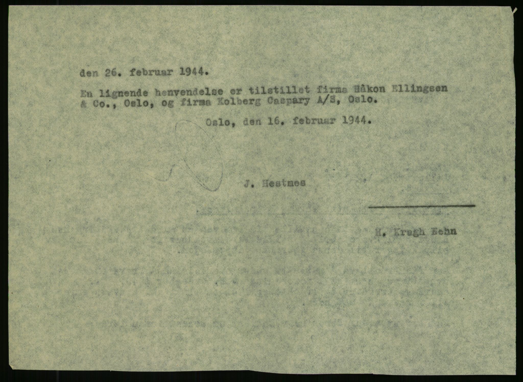 Direktoratet for industriforsyning, Sekretariatet, AV/RA-S-4153/D/Df/L0054: 9. Metallkontoret, 1940-1945, s. 438
