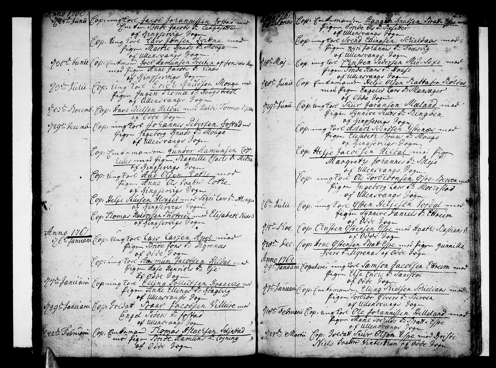 Ullensvang sokneprestembete, AV/SAB-A-78701/H/Haa: Ministerialbok nr. A 6 /1, 1758-1788, s. 241
