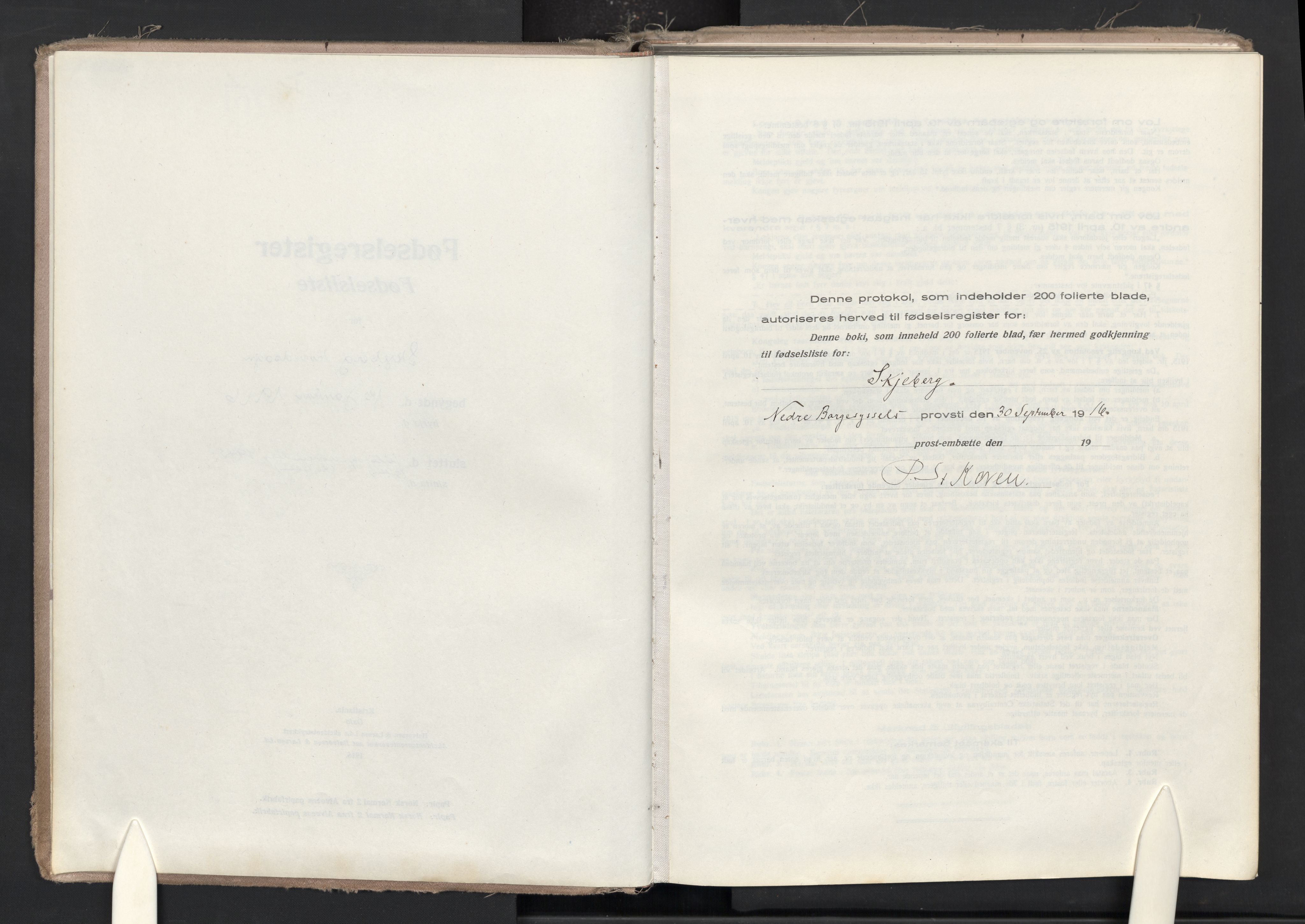 Skjeberg prestekontor Kirkebøker, AV/SAO-A-10923/J/Ja/L0001: Fødselsregister nr. I 1, 1916-1945