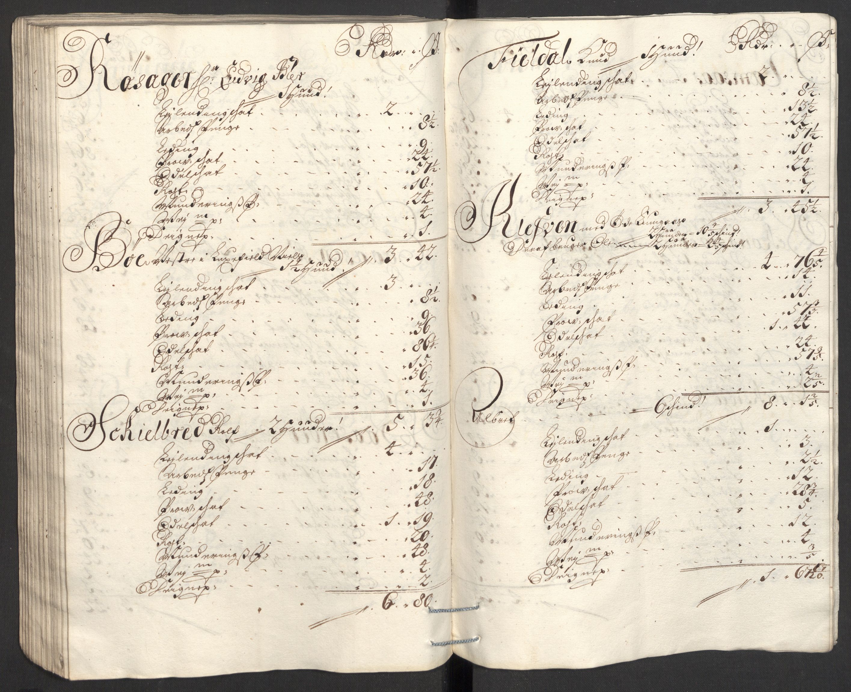 Rentekammeret inntil 1814, Reviderte regnskaper, Fogderegnskap, AV/RA-EA-4092/R36/L2117: Fogderegnskap Øvre og Nedre Telemark og Bamble, 1707, s. 417