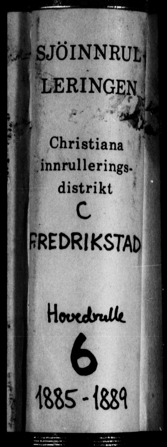 Fredrikstad mønstringskontor, AV/SAO-A-10569b/F/Fc/Fcb/L0010: Hovedrulle, 1885-1889, s. 1