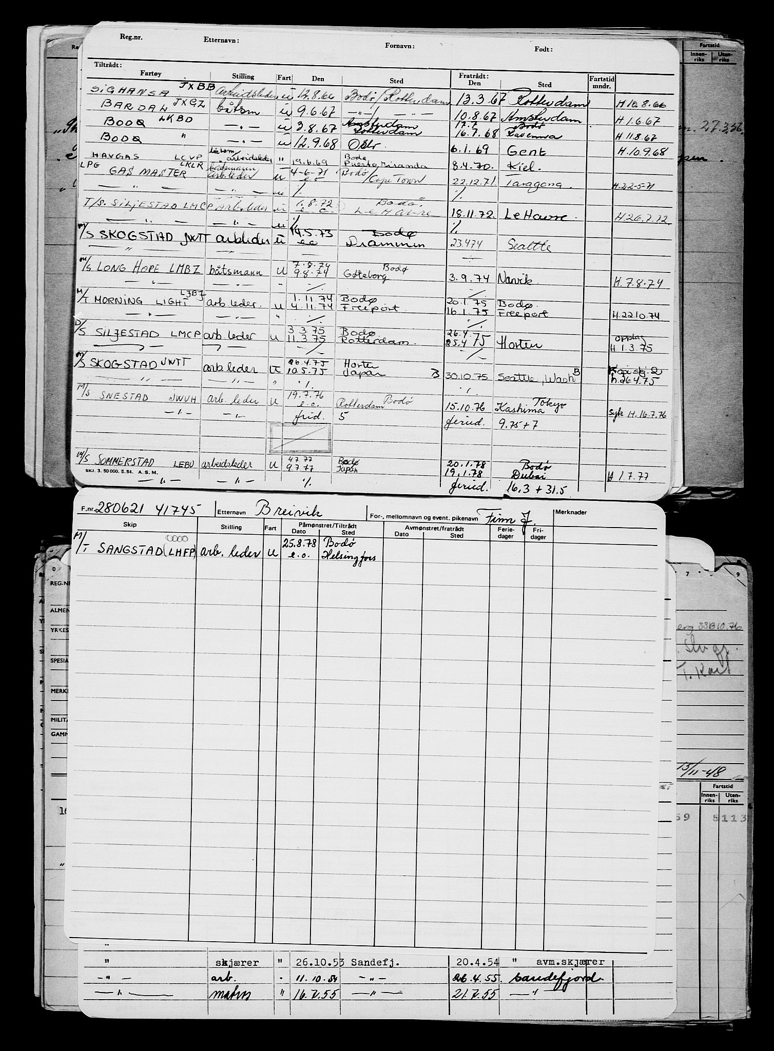 Direktoratet for sjømenn, AV/RA-S-3545/G/Gb/L0195: Hovedkort, 1921, s. 349