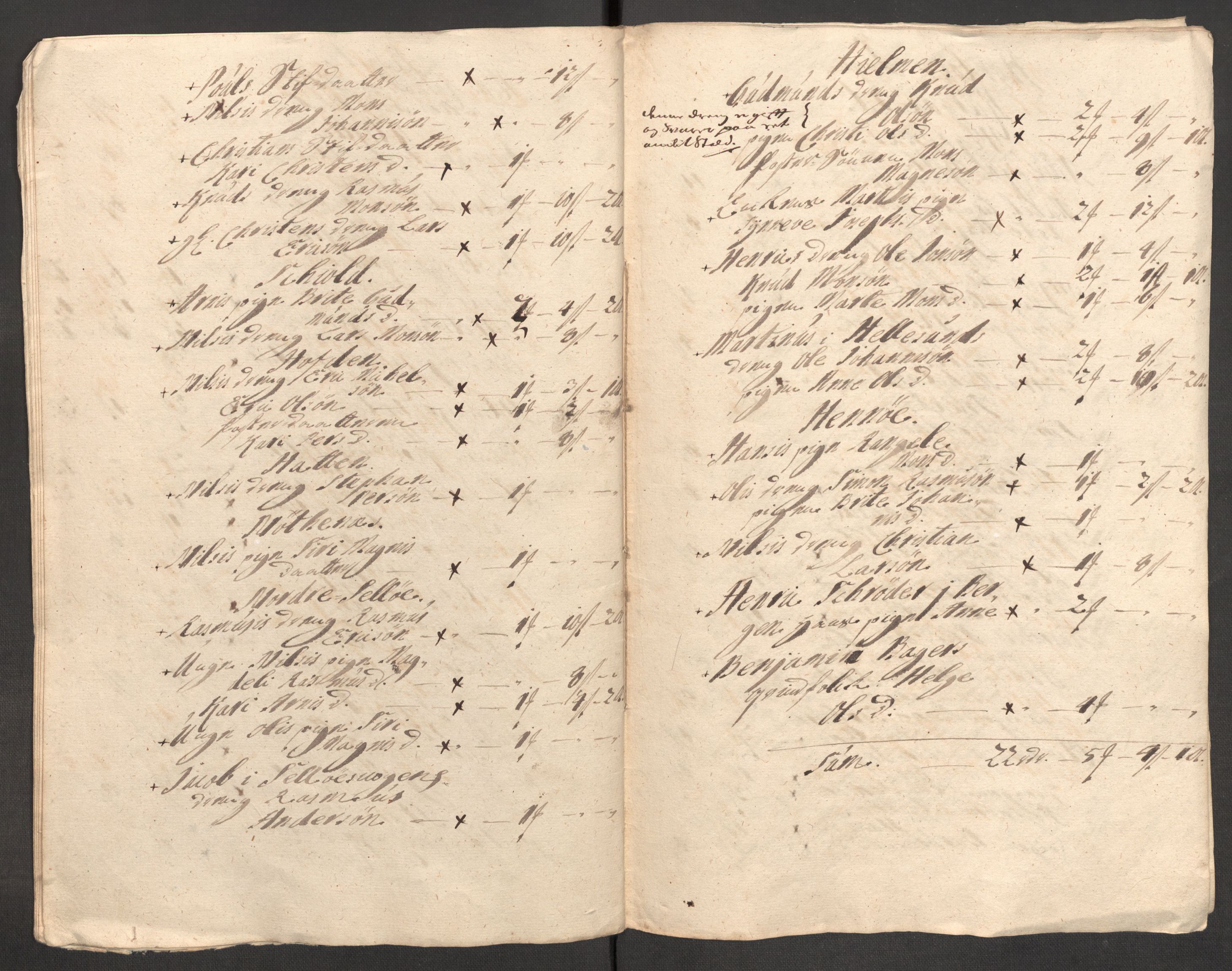 Rentekammeret inntil 1814, Reviderte regnskaper, Fogderegnskap, RA/EA-4092/R51/L3193: Fogderegnskap Nordhordland og Voss, 1711, s. 298