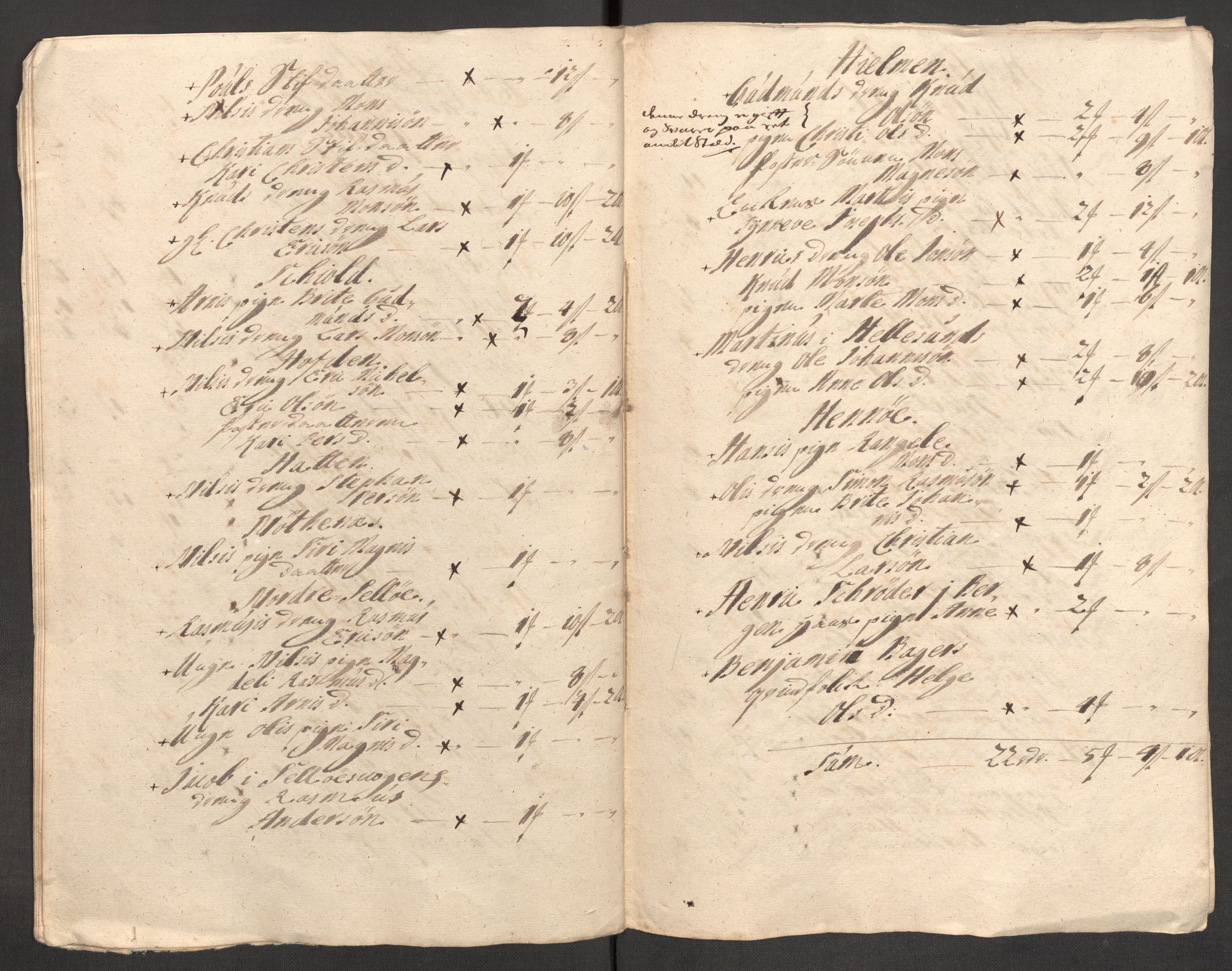 Rentekammeret inntil 1814, Reviderte regnskaper, Fogderegnskap, AV/RA-EA-4092/R51/L3193: Fogderegnskap Nordhordland og Voss, 1711, s. 298