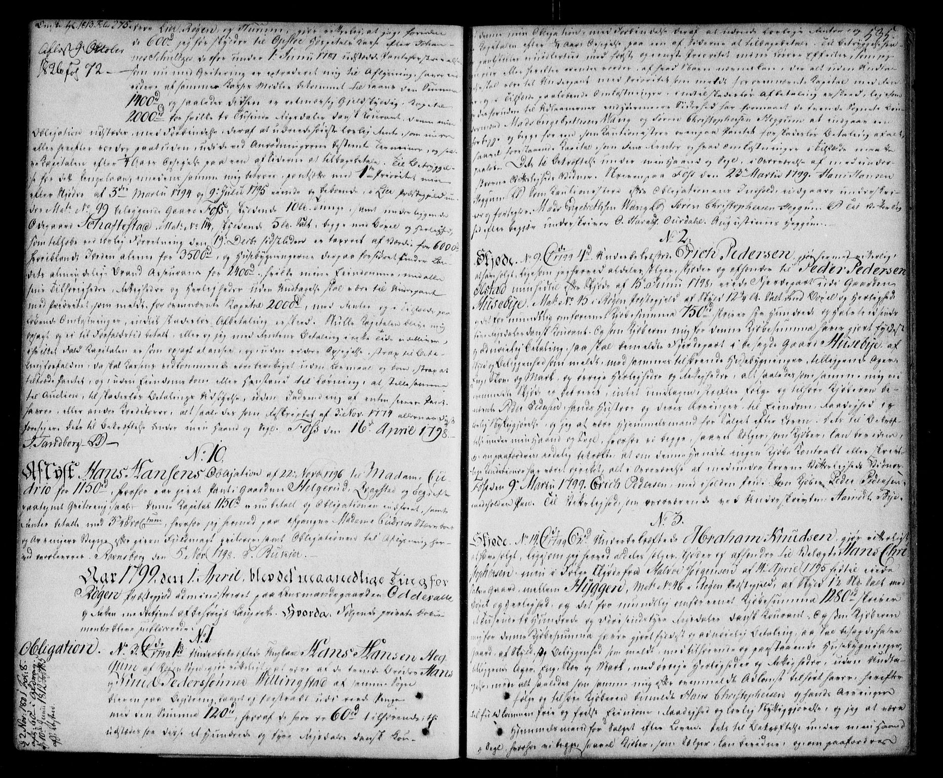 Lier, Røyken og Hurum sorenskriveri, AV/SAKO-A-89/G/Ga/Gaa/L0005: Pantebok nr. V, 1788-1801, s. 535