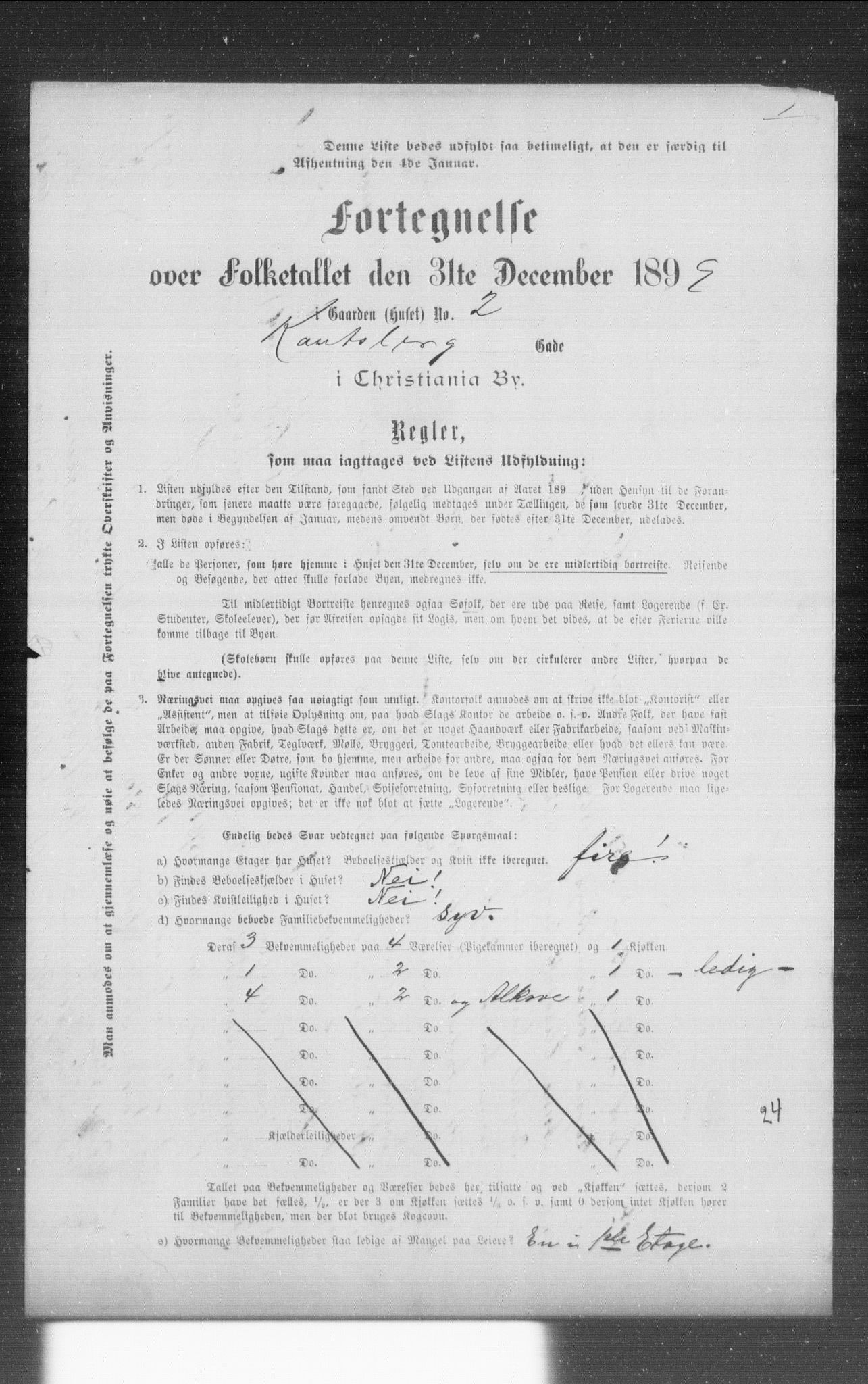 OBA, Kommunal folketelling 31.12.1899 for Kristiania kjøpstad, 1899, s. 6279
