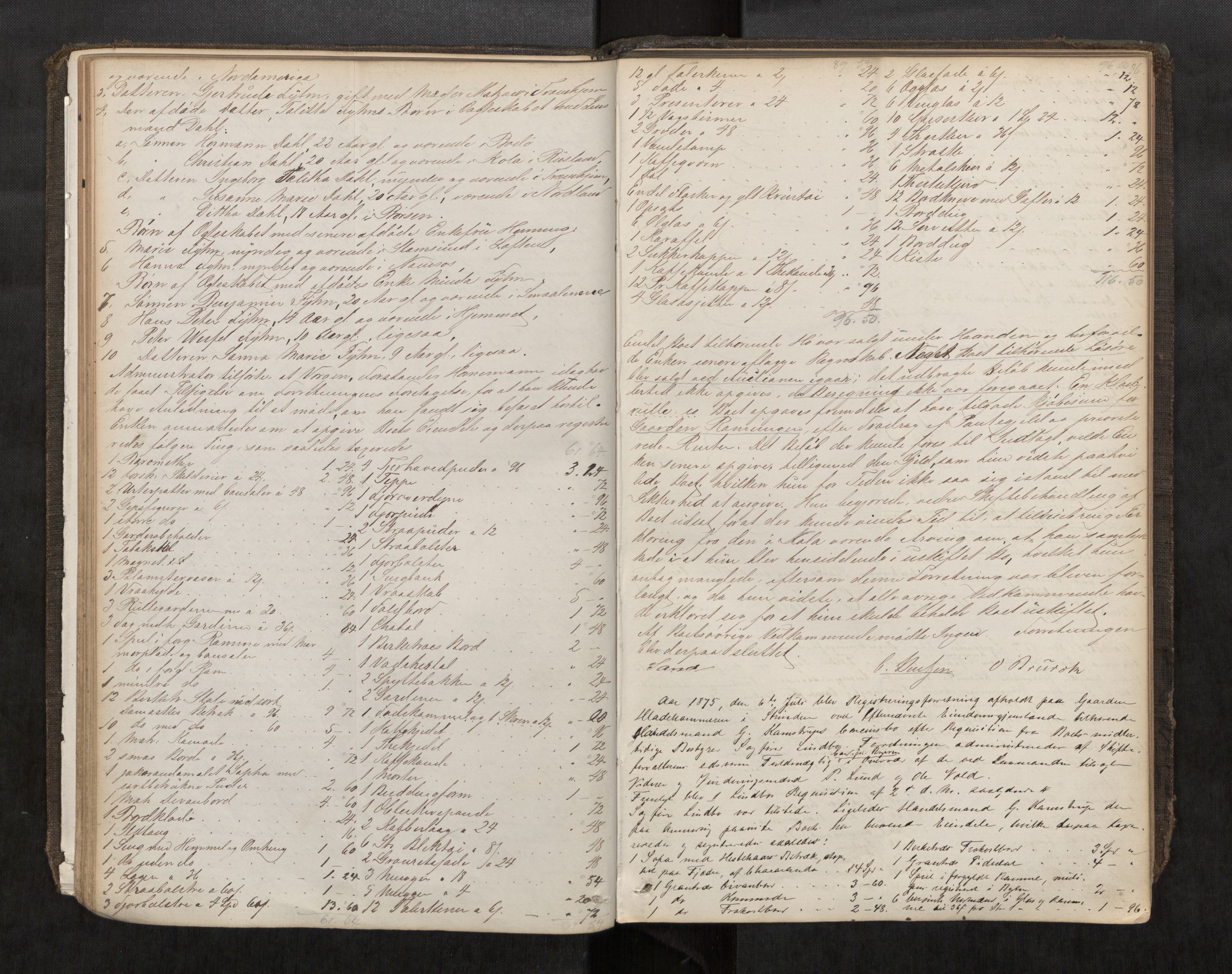 Strinda og Selbu sorenskriveri, AV/SAT-A-0015/3/3C/L0003: Skifteregistreringsprot., 1866-1893, s. 36