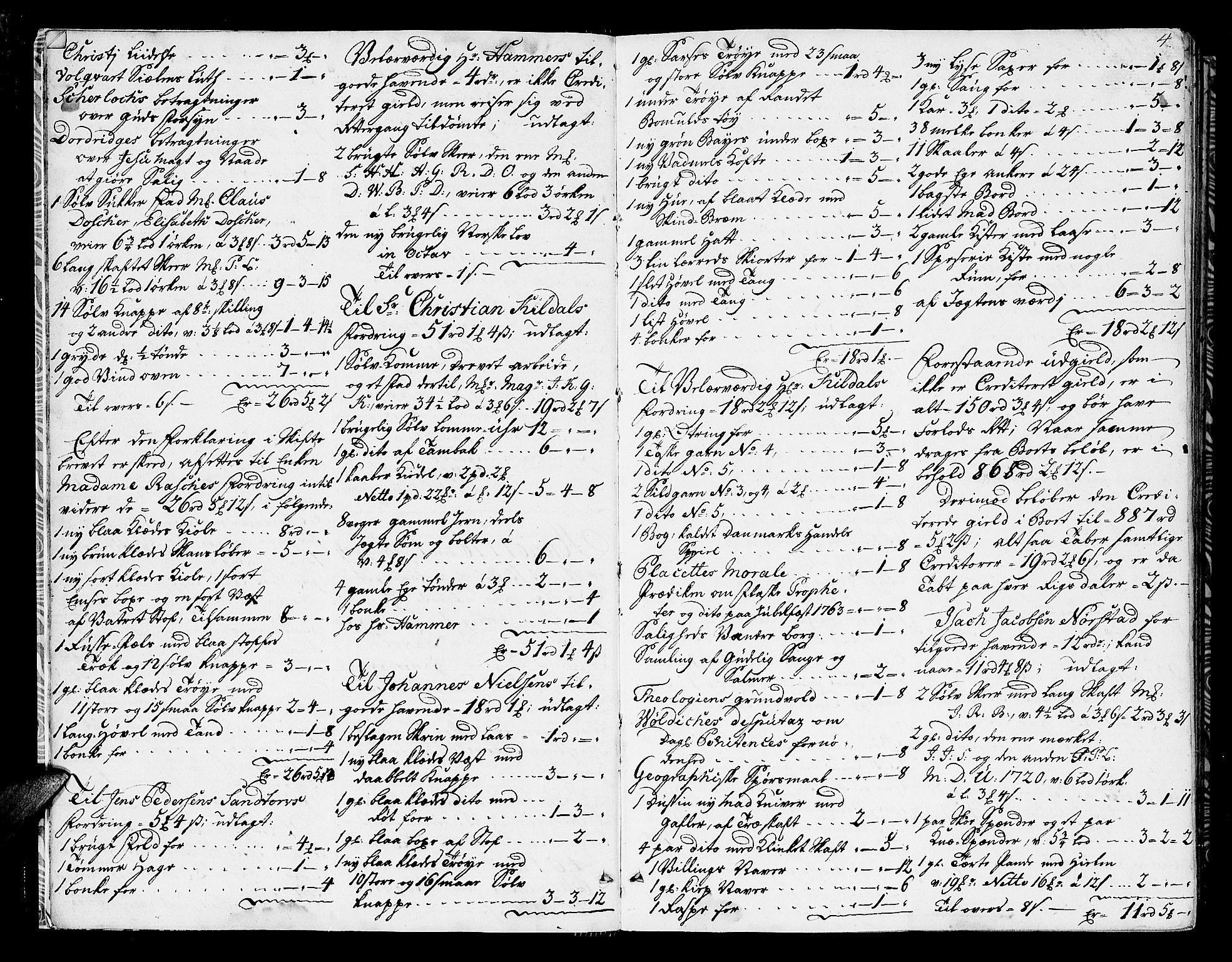 Senja og Tromsø sorenskriveri , SATØ/SATØ-31/H/Hb/L0143: Skifteutlodningsprotokoll, 1776-1785, s. 3b-4a