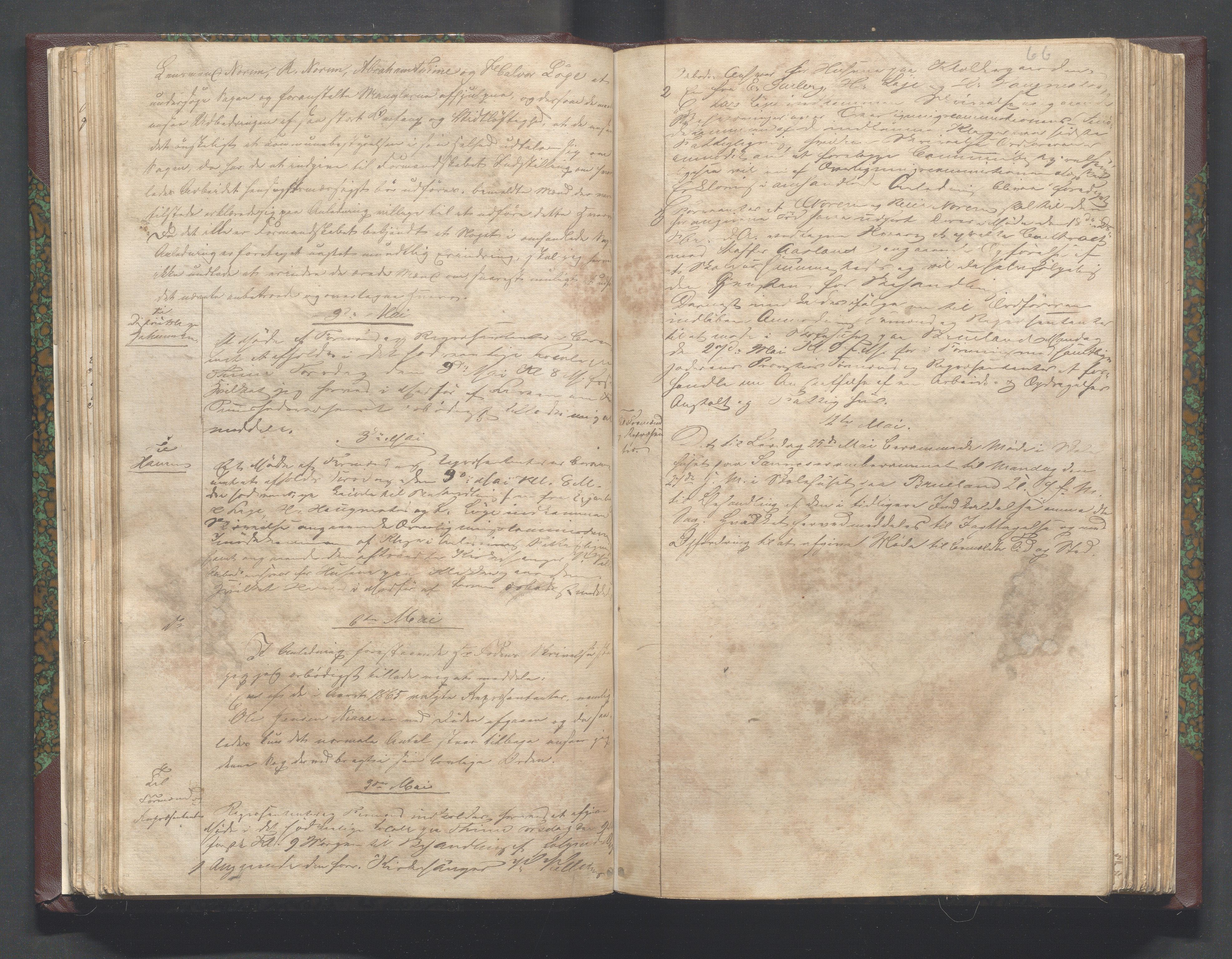 Time kommune - Formannskapet, IKAR/K-100592/B/L0001: Kopibok, 1837-1901, s. 66
