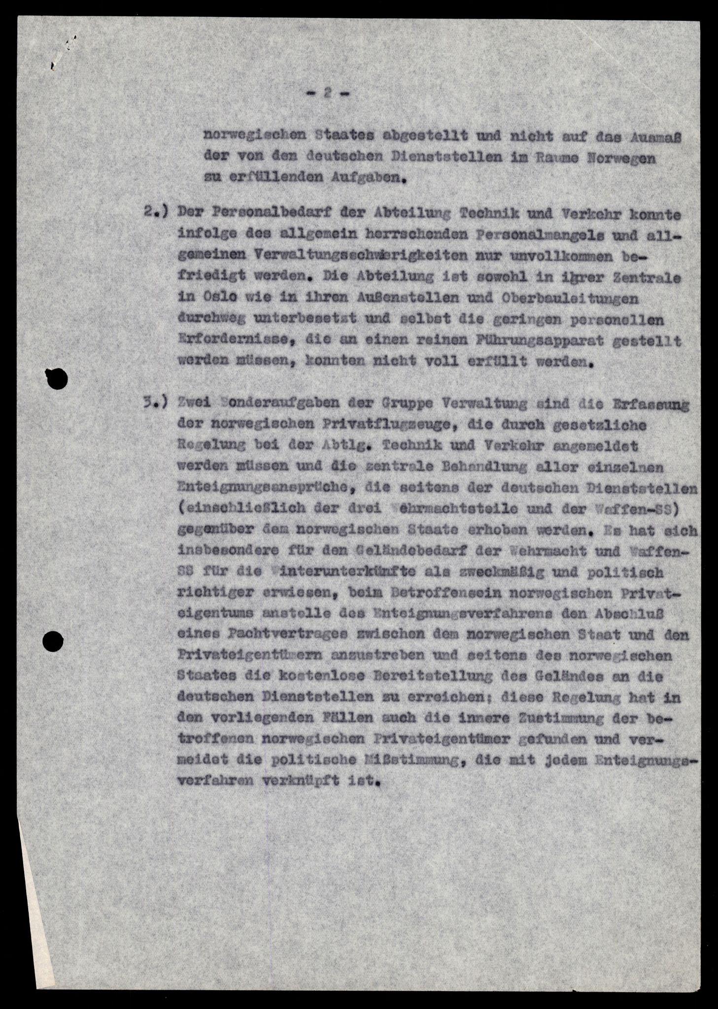 Forsvarets Overkommando. 2 kontor. Arkiv 11.4. Spredte tyske arkivsaker, AV/RA-RAFA-7031/D/Dar/Darb/L0001: Reichskommissariat - Hauptabteilung Technik und Verkehr, 1940-1944, s. 1294