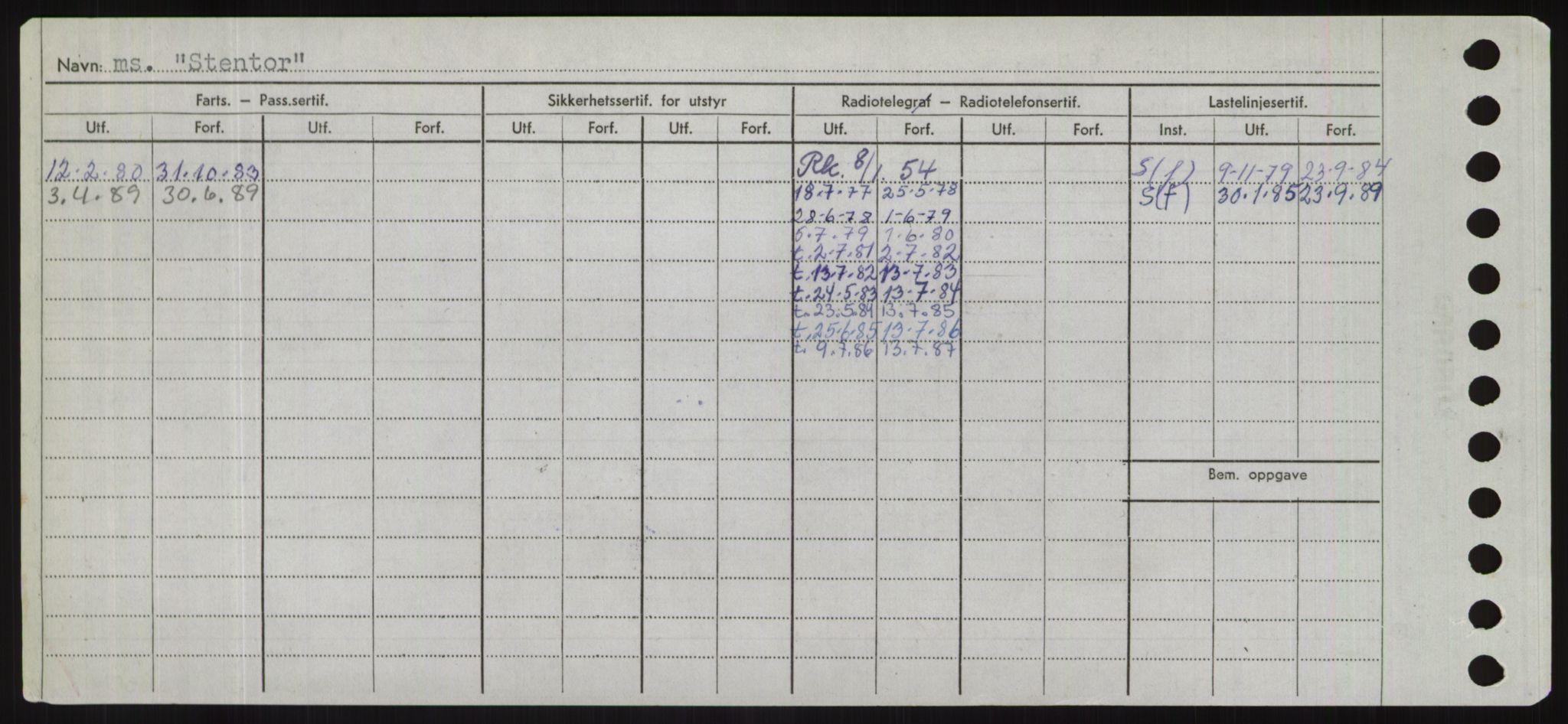 Sjøfartsdirektoratet med forløpere, Skipsmålingen, RA/S-1627/H/Hd/L0036: Fartøy, St, s. 328