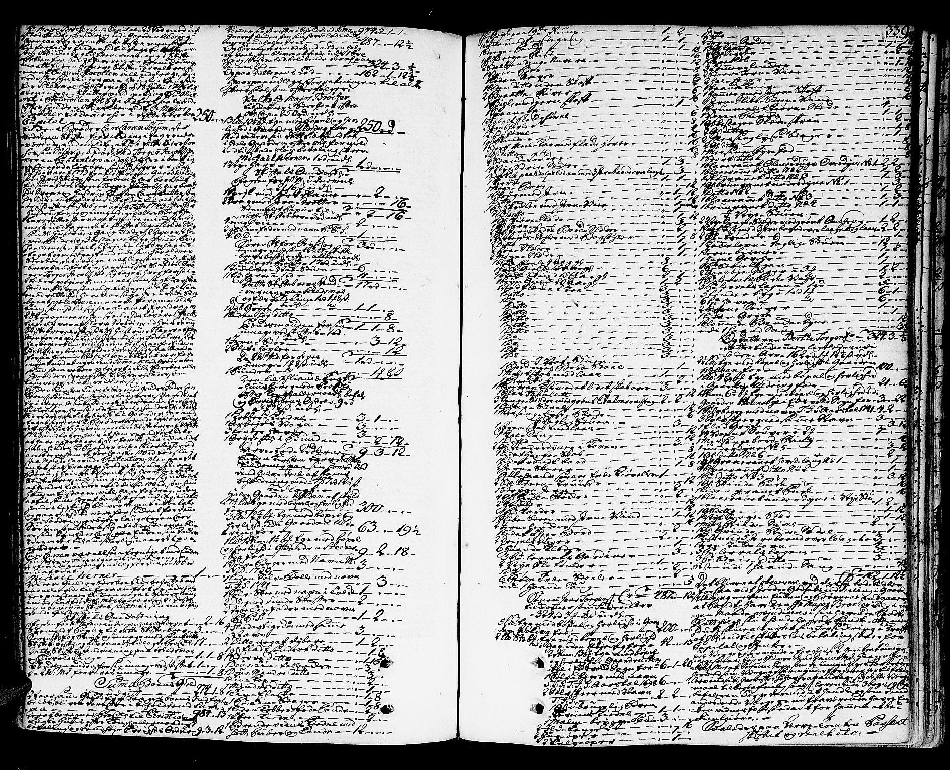 Nedre Romerike sorenskriveri, SAO/A-10469/H/Hd/Hda/L0007a: Skifteprotokoll, 1747-1753, s. 338b-339a