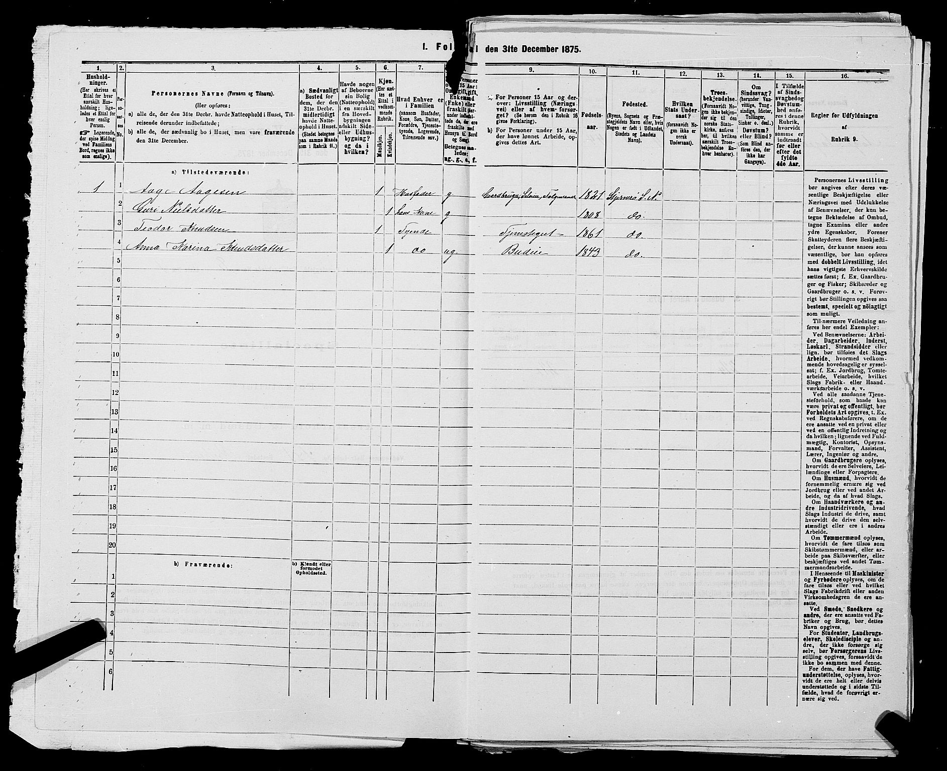 SAST, Folketelling 1875 for 1139P Nedstrand prestegjeld, 1875, s. 859