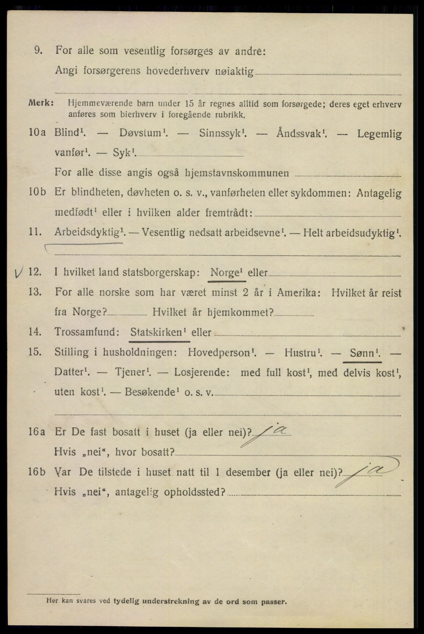 SAO, Folketelling 1920 for 0301 Kristiania kjøpstad, 1920, s. 269902