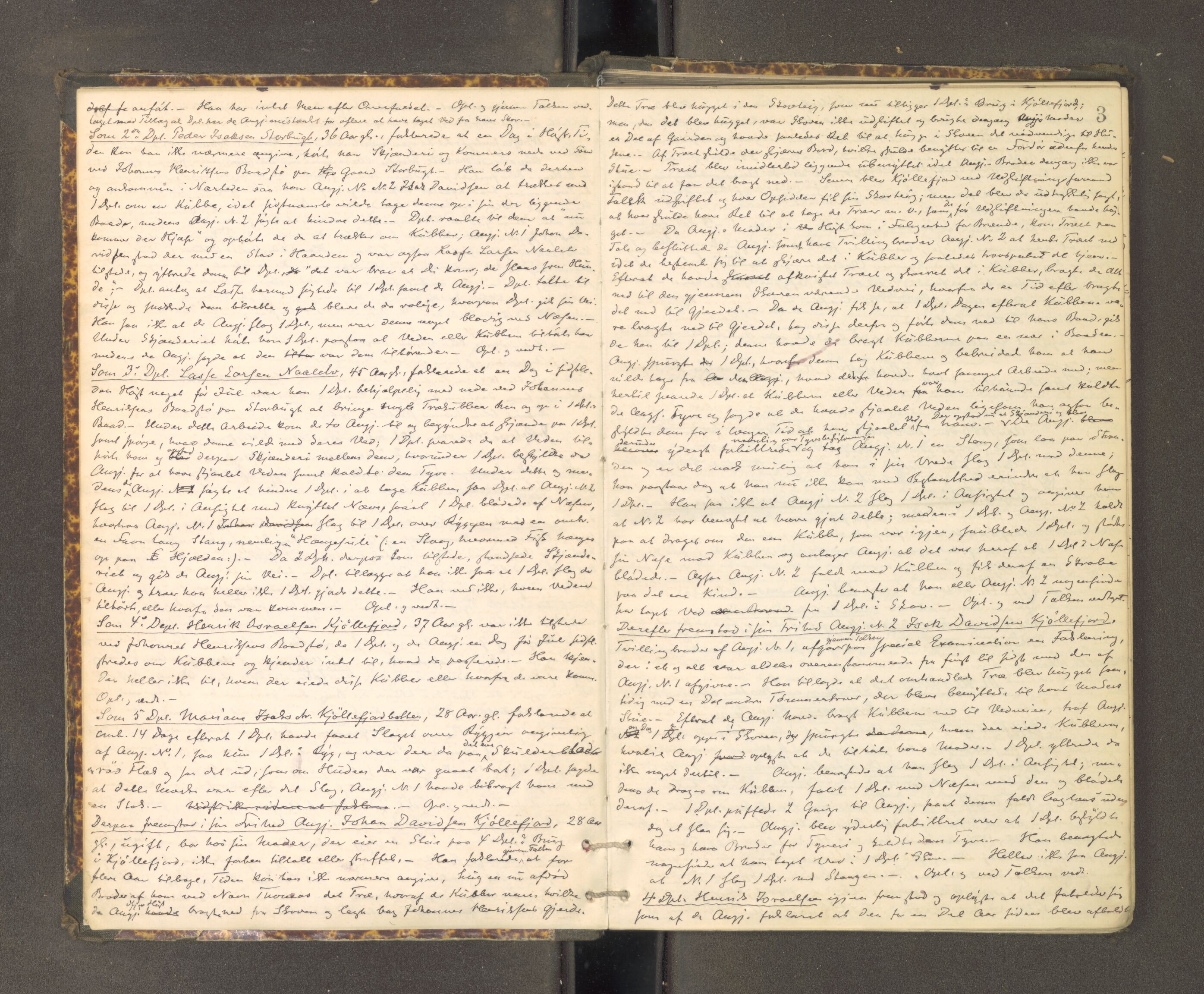 Tromsø sorenskriveri 1855-, AV/SATØ-S-0050/F/Fe/L0135: Ekstrarettsprotokoll, 1883-1888, s. 2b-3a