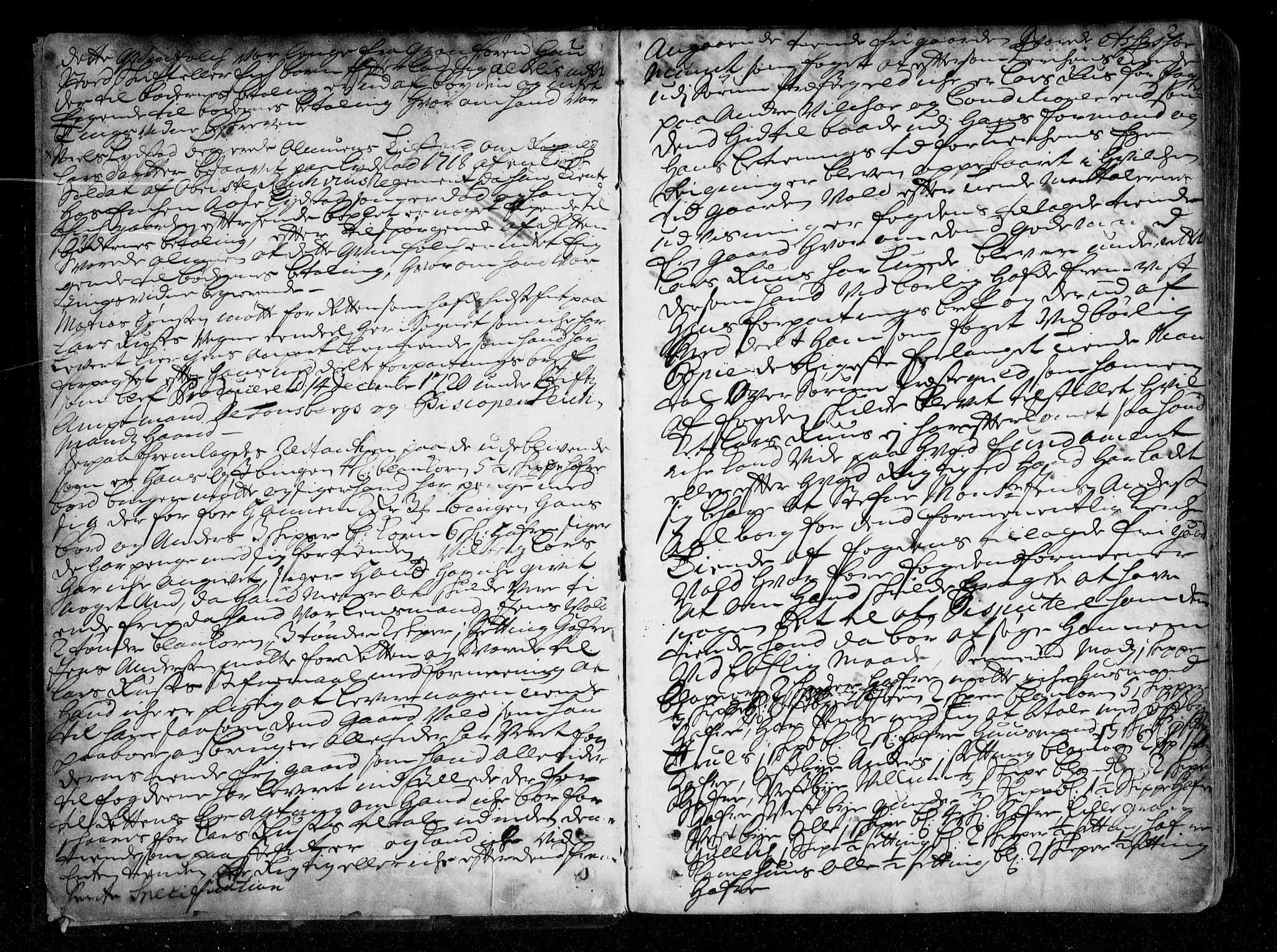 Nedre Romerike sorenskriveri, SAO/A-10469/F/Fb/L0037: Tingbok, 1721-1724, s. 1b-2a