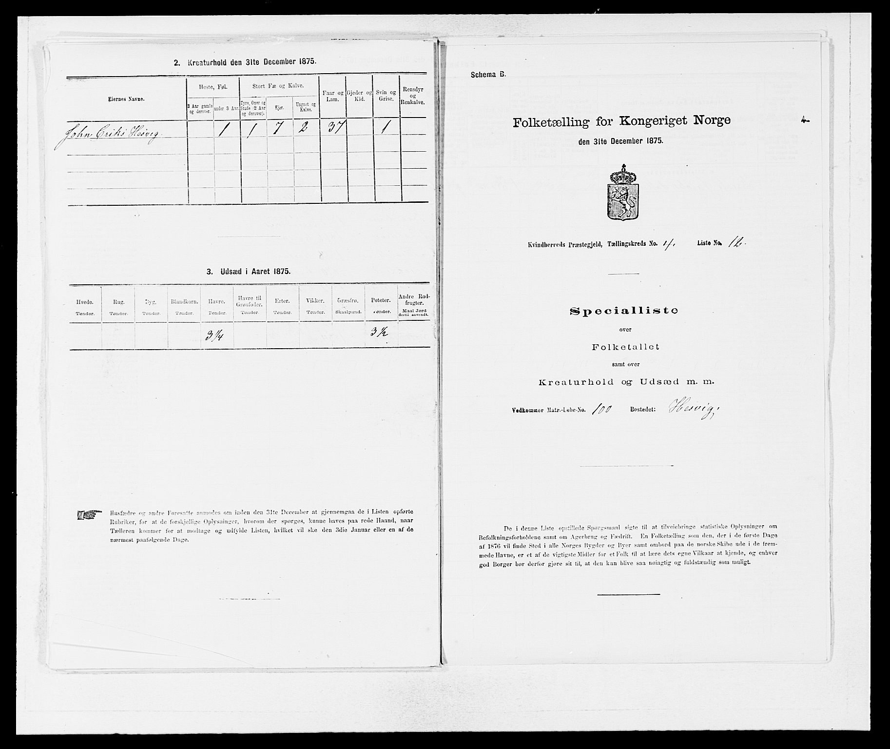 SAB, Folketelling 1875 for 1224P Kvinnherad prestegjeld, 1875, s. 395