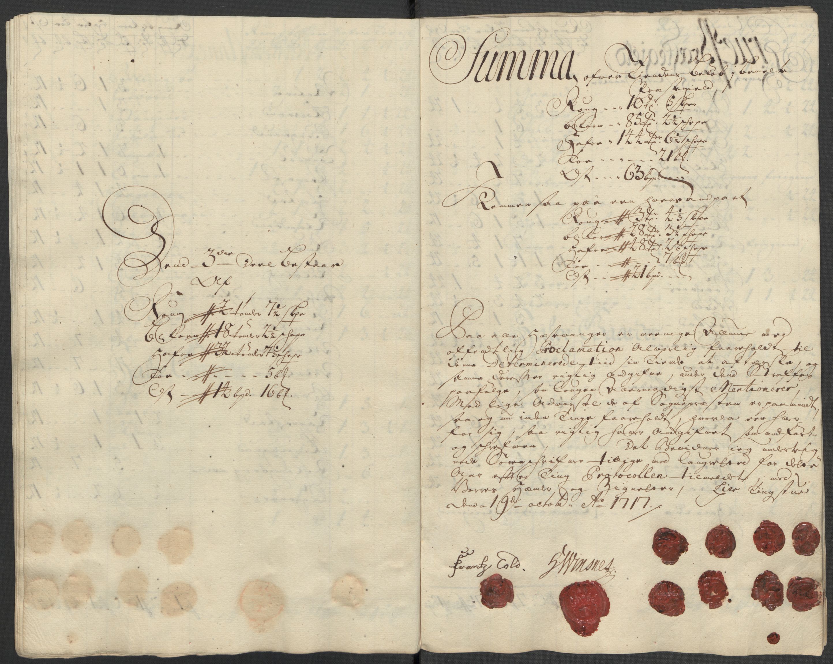 Rentekammeret inntil 1814, Reviderte regnskaper, Fogderegnskap, AV/RA-EA-4092/R13/L0856: Fogderegnskap Solør, Odal og Østerdal, 1717, s. 268