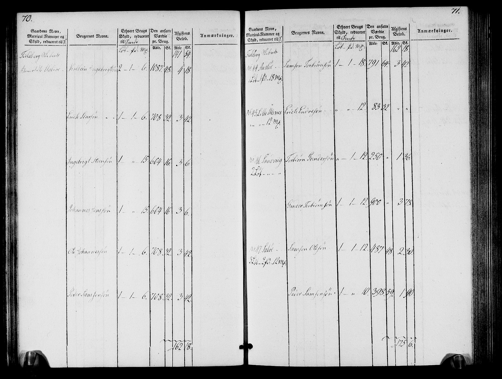 Rentekammeret inntil 1814, Realistisk ordnet avdeling, RA/EA-4070/N/Ne/Nea/L0109: Sunnhordland og Hardanger fogderi. Oppebørselsregister, 1803-1804, s. 38