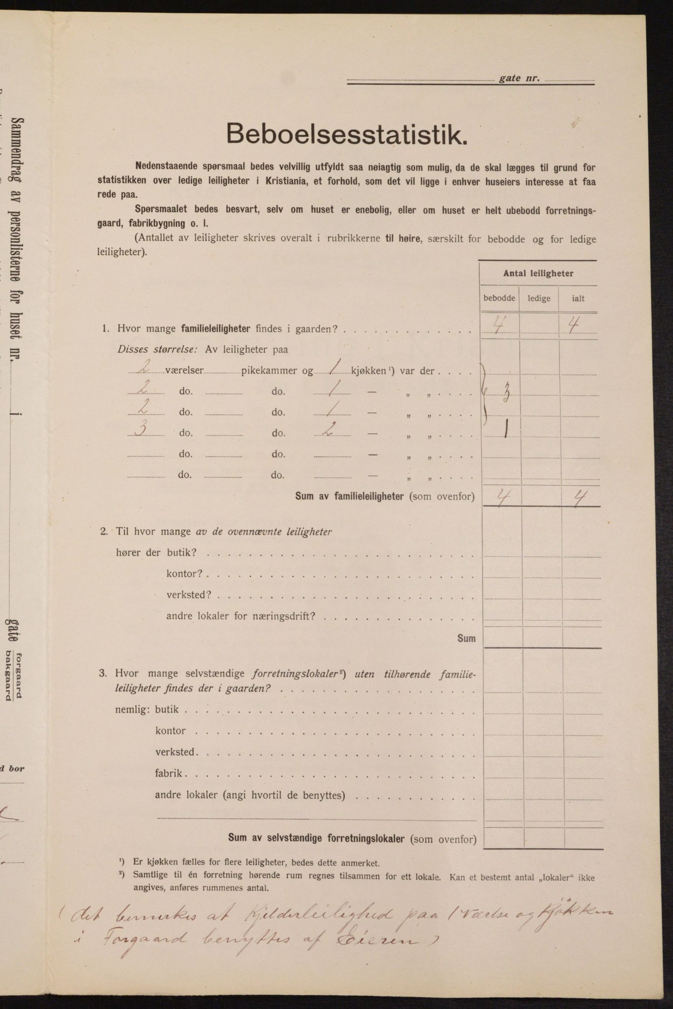 OBA, Kommunal folketelling 1.2.1913 for Kristiania, 1913, s. 22094