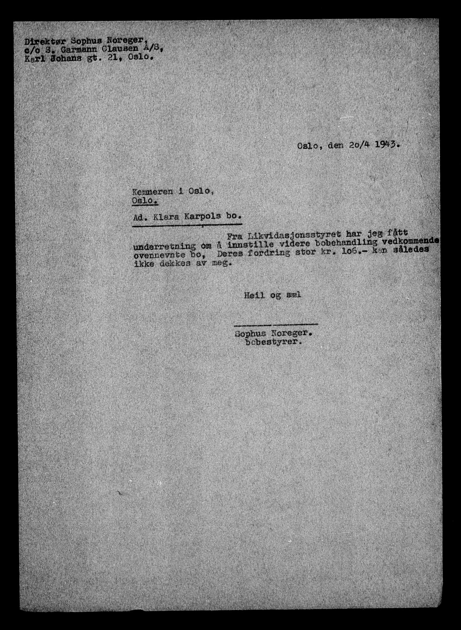 Justisdepartementet, Tilbakeføringskontoret for inndratte formuer, AV/RA-S-1564/H/Hc/Hcc/L0949: --, 1945-1947, s. 432