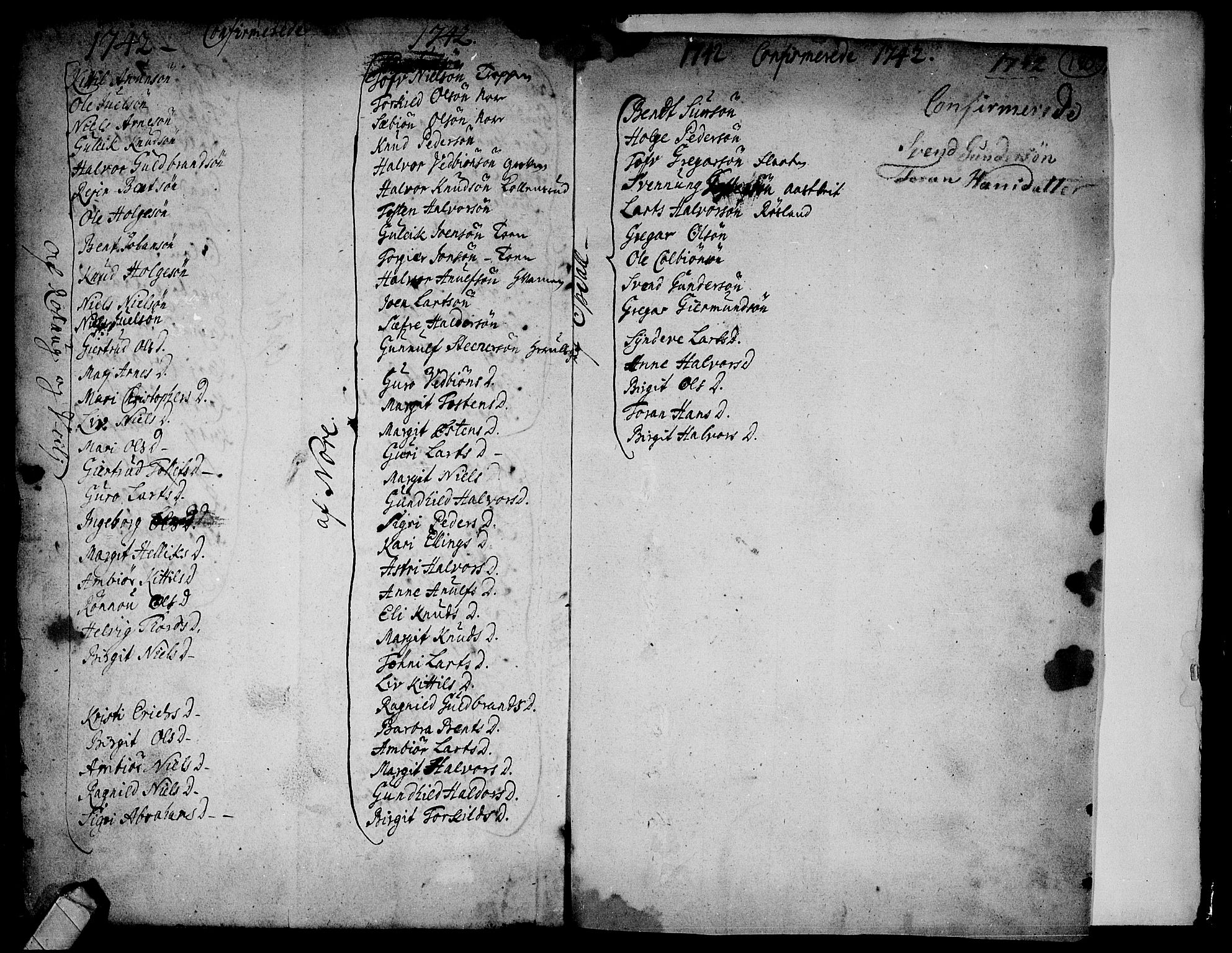 Rollag kirkebøker, SAKO/A-240/F/Fa/L0002: Ministerialbok nr. I 2, 1714-1742, s. 180