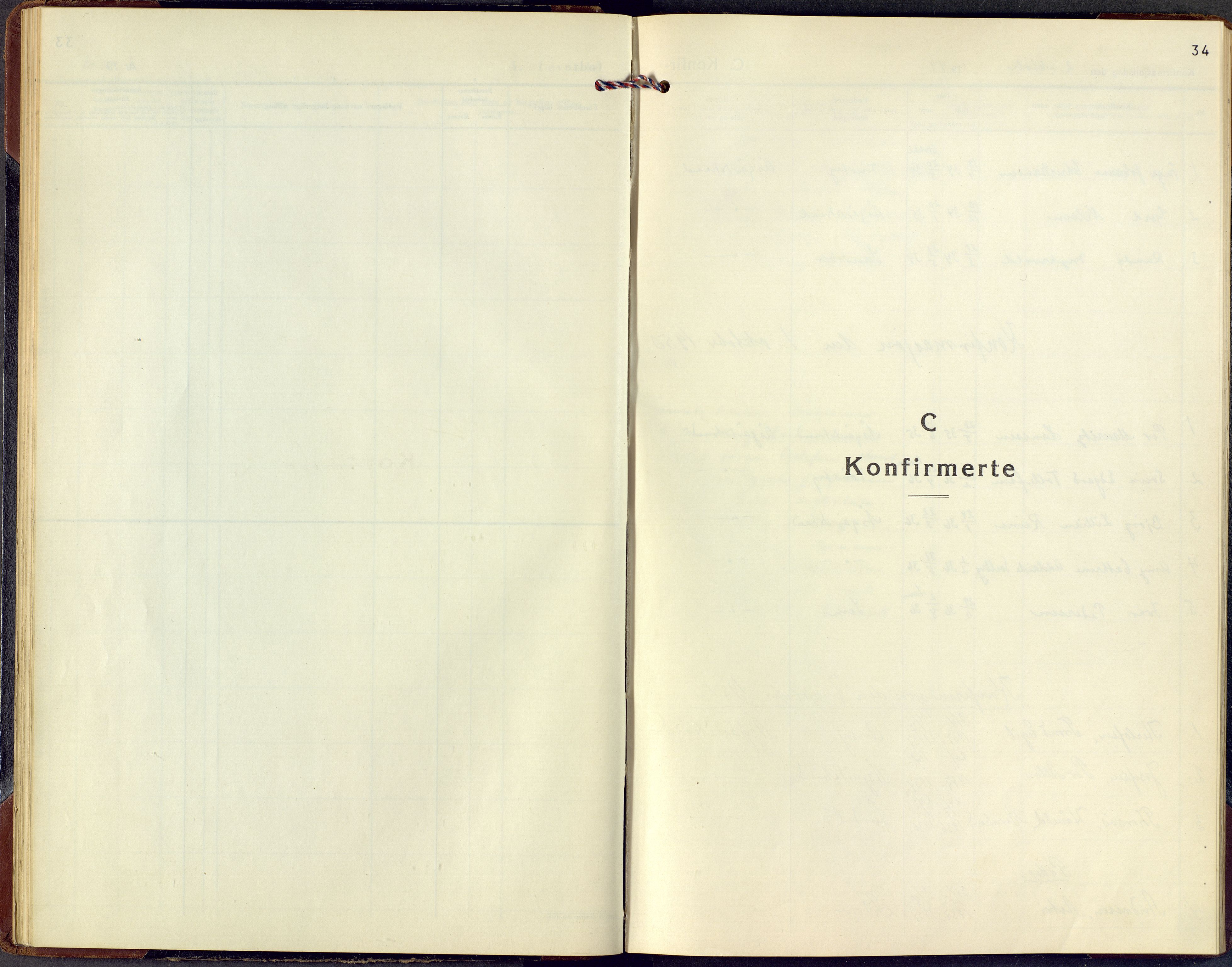 Borre kirkebøker, SAKO/A-338/F/Fb/L0004: Ministerialbok nr. II 4, 1948-1965, s. 34