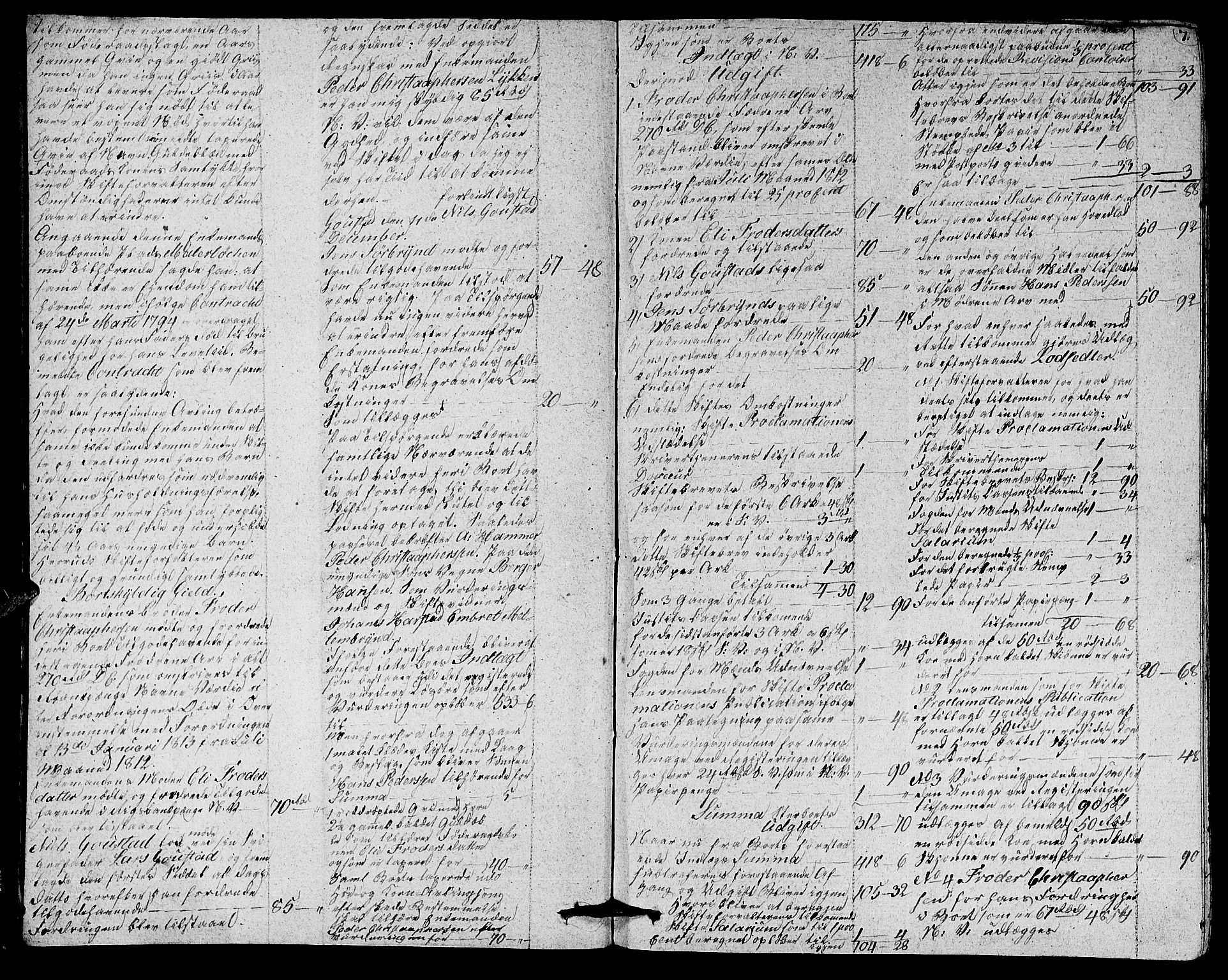 Sør-Hedmark sorenskriveri, AV/SAH-TING-014/J/Ja/Jaa/L0003A: Skifteprotokoll, 1815-1824, s. 6b-7a