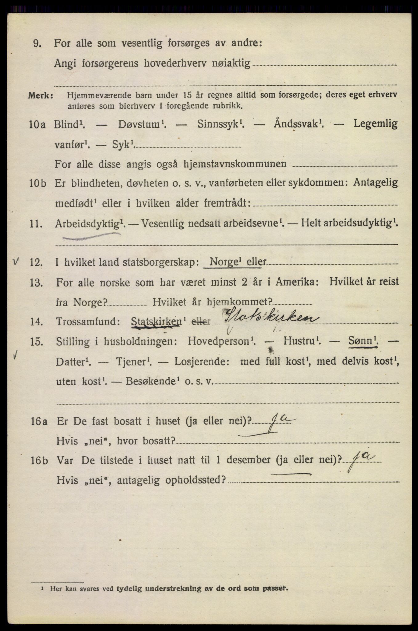 SAO, Folketelling 1920 for 0301 Kristiania kjøpstad, 1920, s. 628858