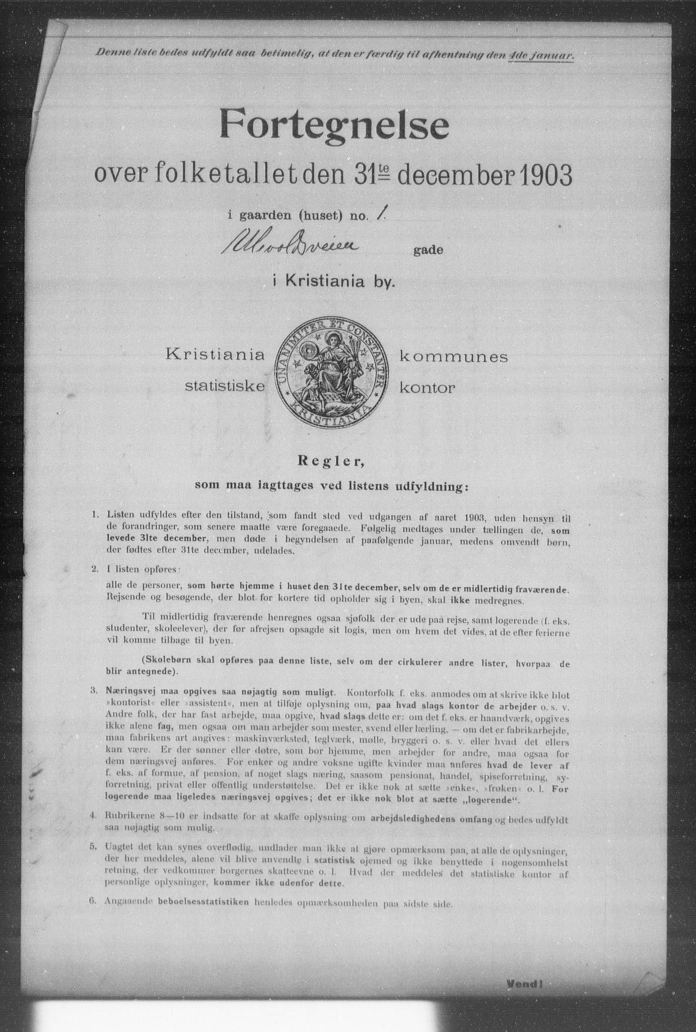 OBA, Kommunal folketelling 31.12.1903 for Kristiania kjøpstad, 1903, s. 22887