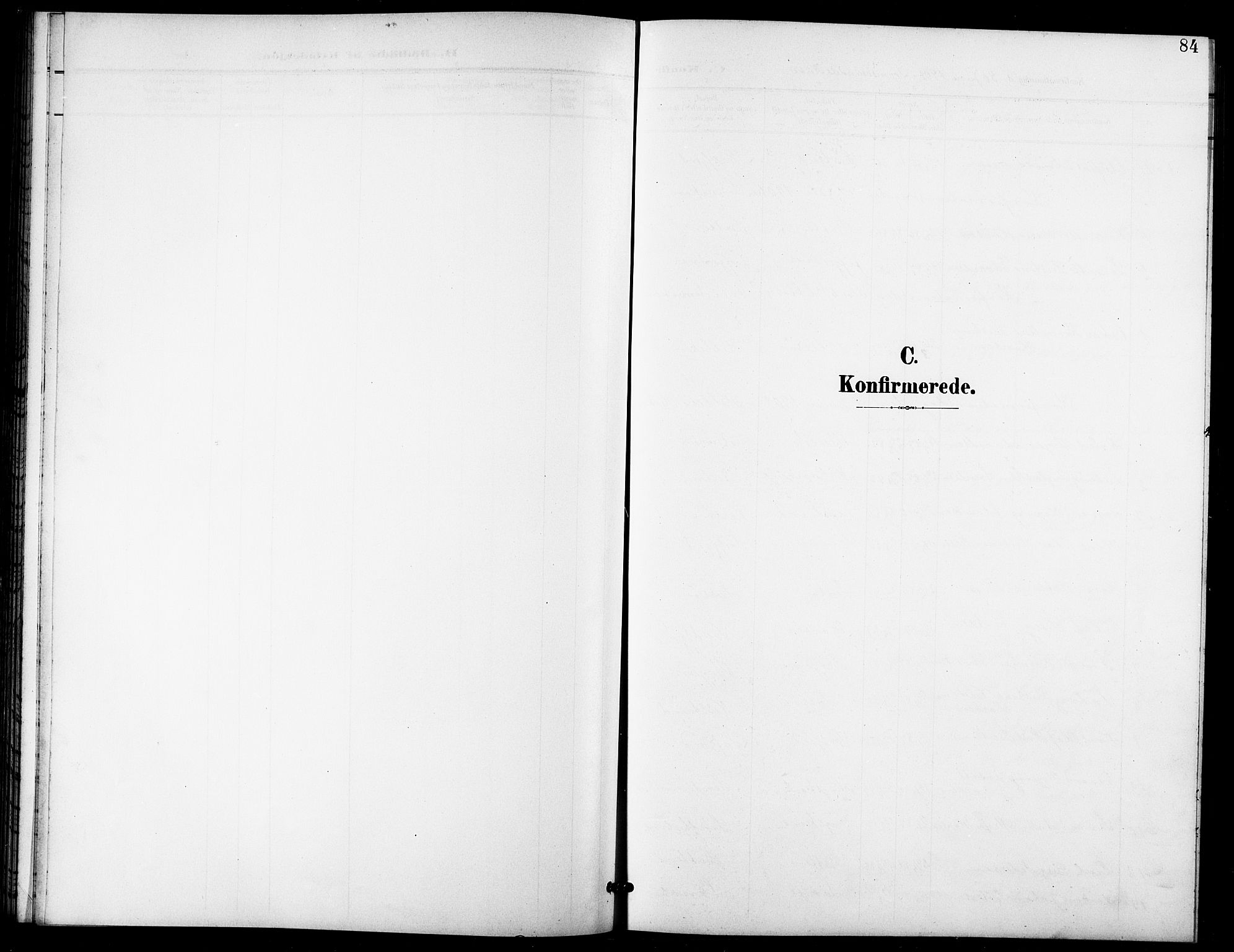 Lenvik sokneprestembete, AV/SATØ-S-1310/H/Ha/Hab/L0022klokker: Klokkerbok nr. 22, 1901-1918, s. 84