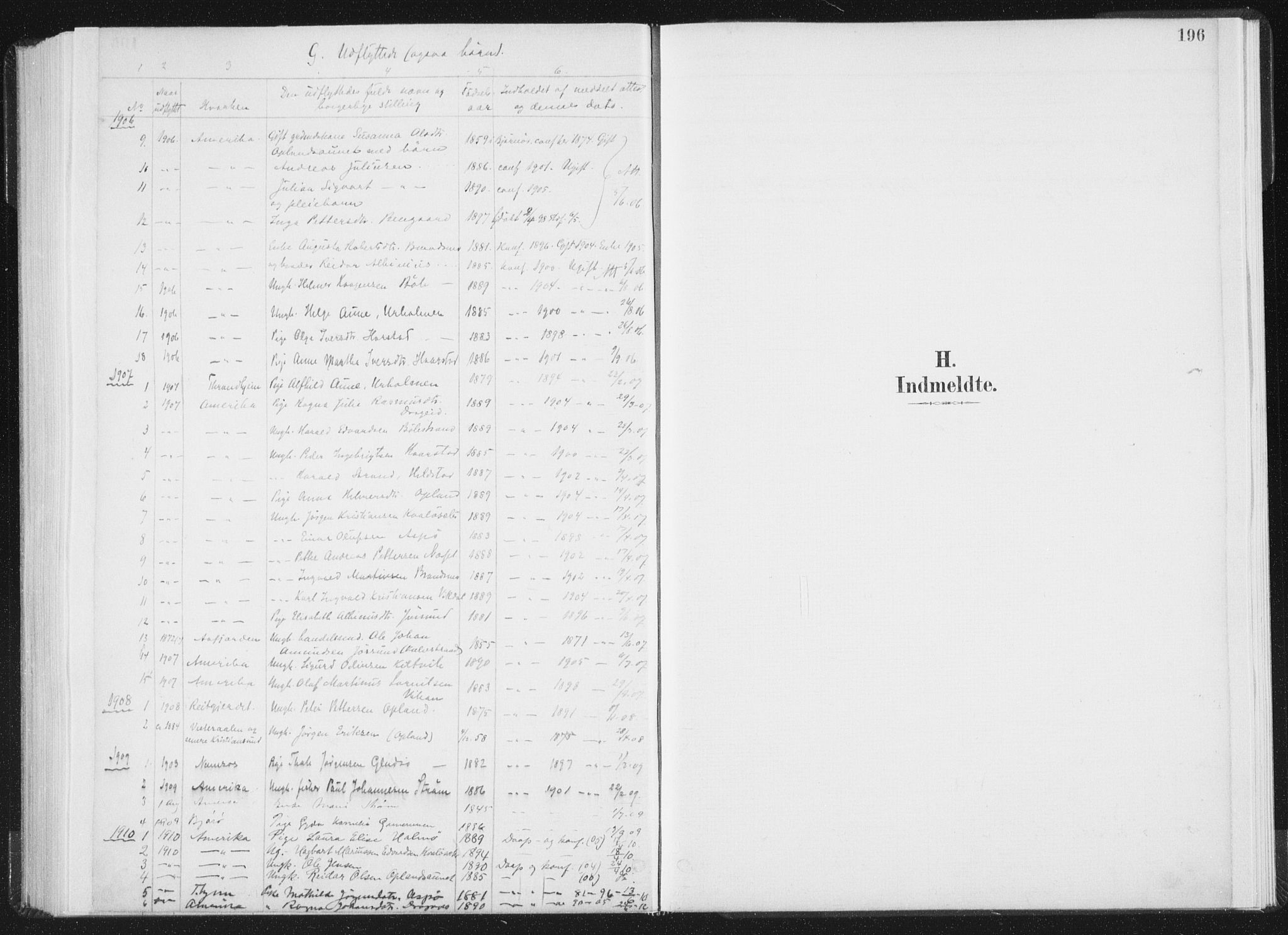 Ministerialprotokoller, klokkerbøker og fødselsregistre - Nord-Trøndelag, AV/SAT-A-1458/771/L0597: Ministerialbok nr. 771A04, 1885-1910, s. 196